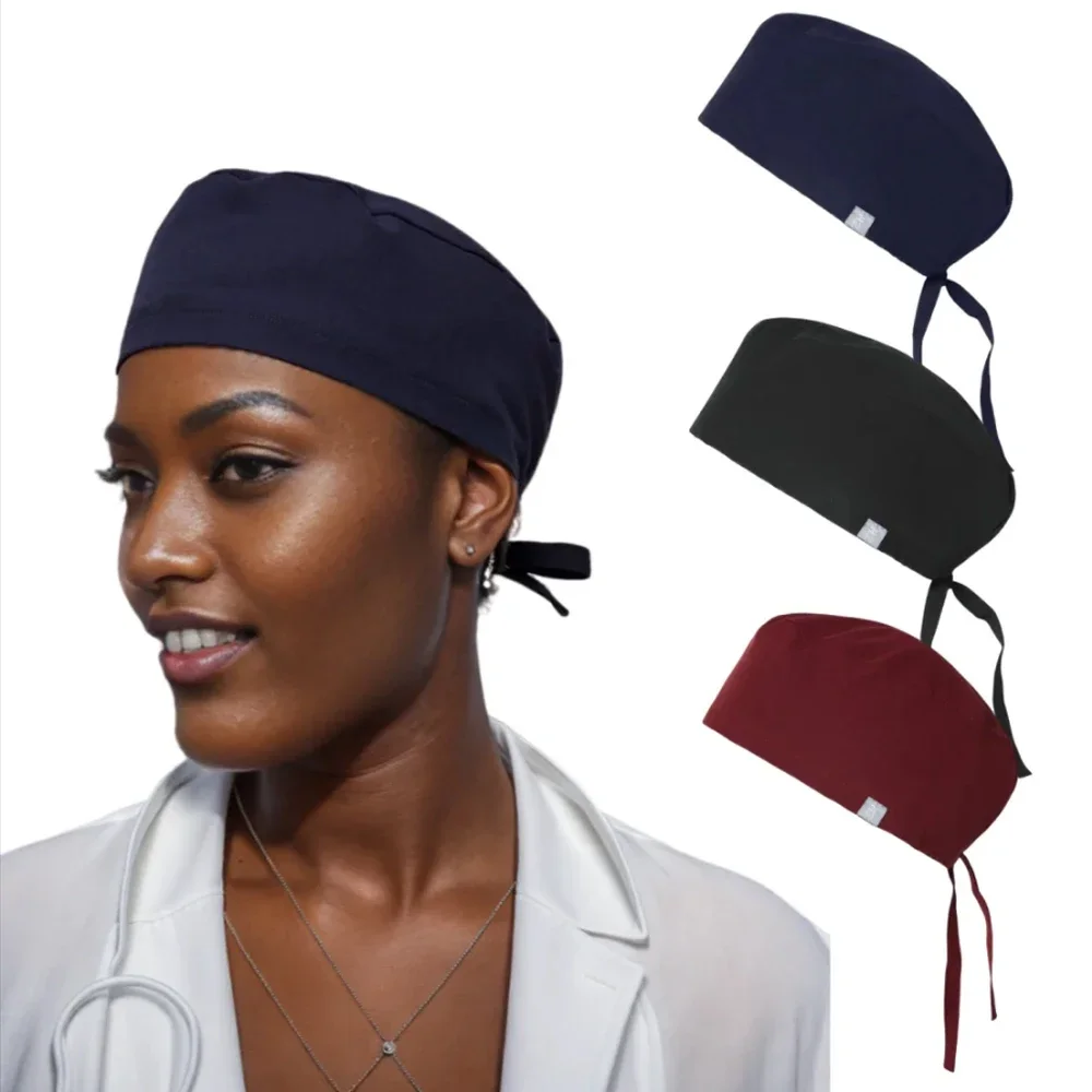 Hair Care Hospital - Solid Color 100% Cotton Medical Surgical