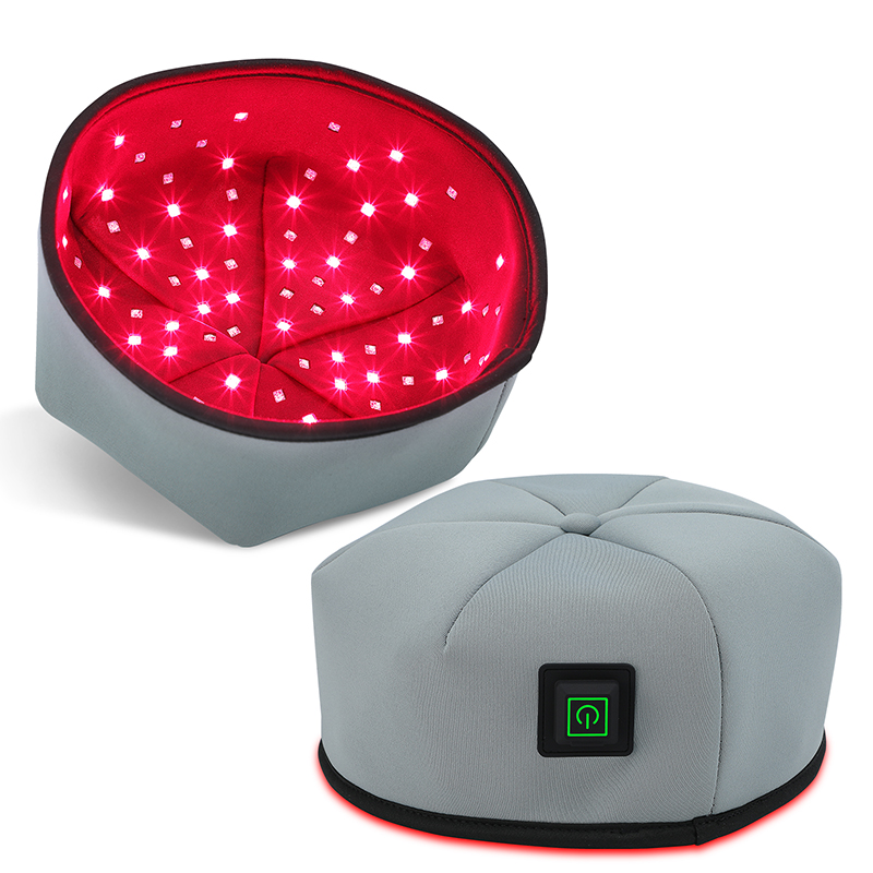 Hair Care Routine - Red Light Therapy Cap Device Near