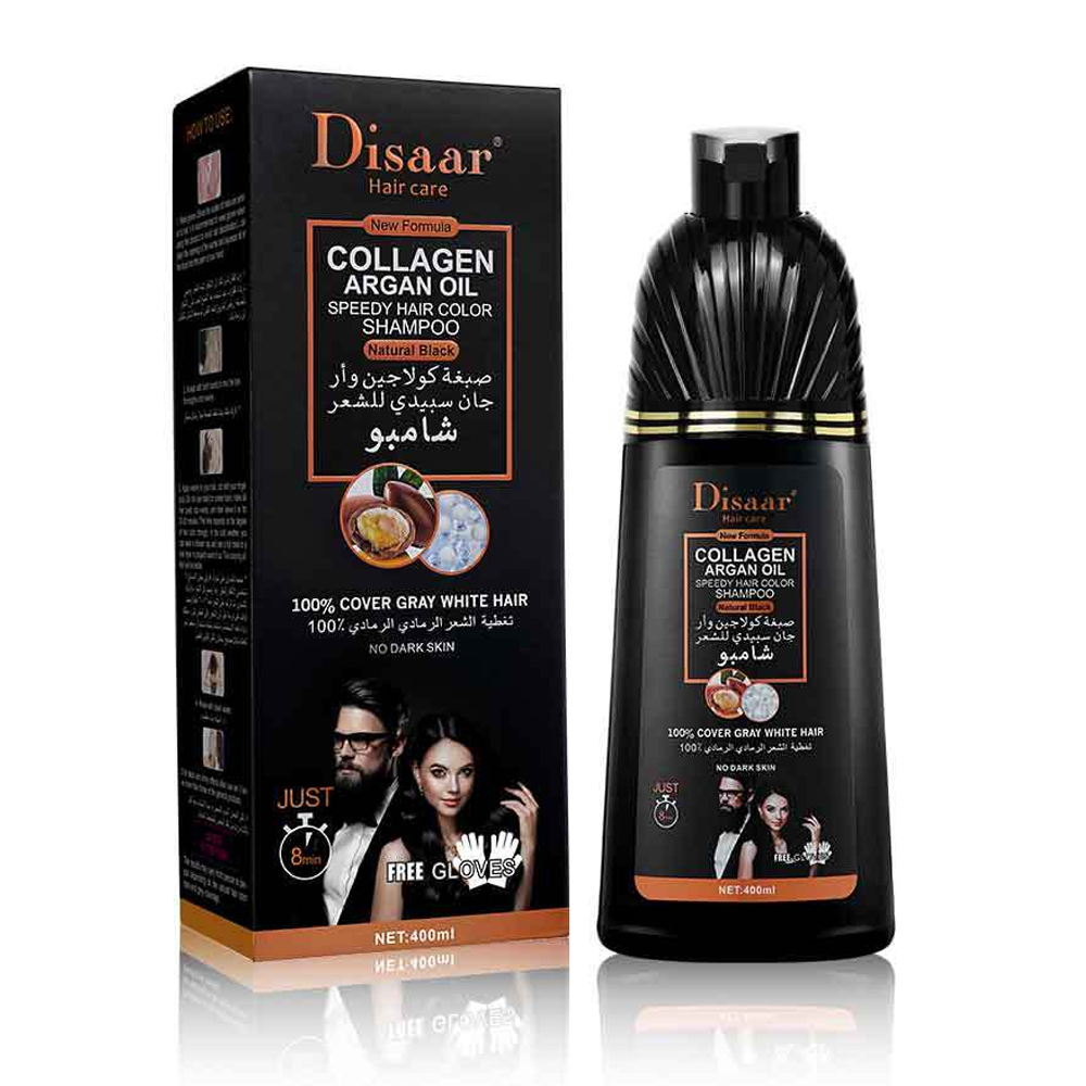 Hair Care Collagen - 3-in-1 Collagen Argan Oil Shampoo Long-Lasting