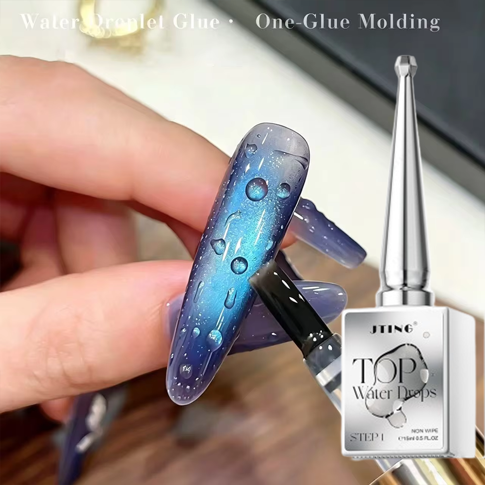 Hair Care Gel - 1/2Pcs Summer Clear Water Droplet Gel