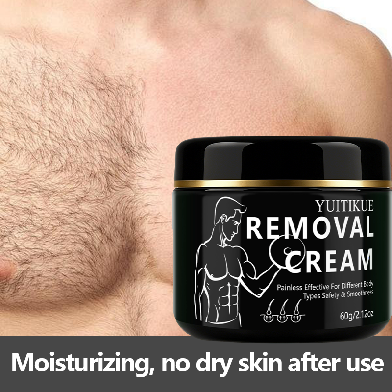 Hair Care Routine - YUITIKUE Men's Body Hair Removal Cream