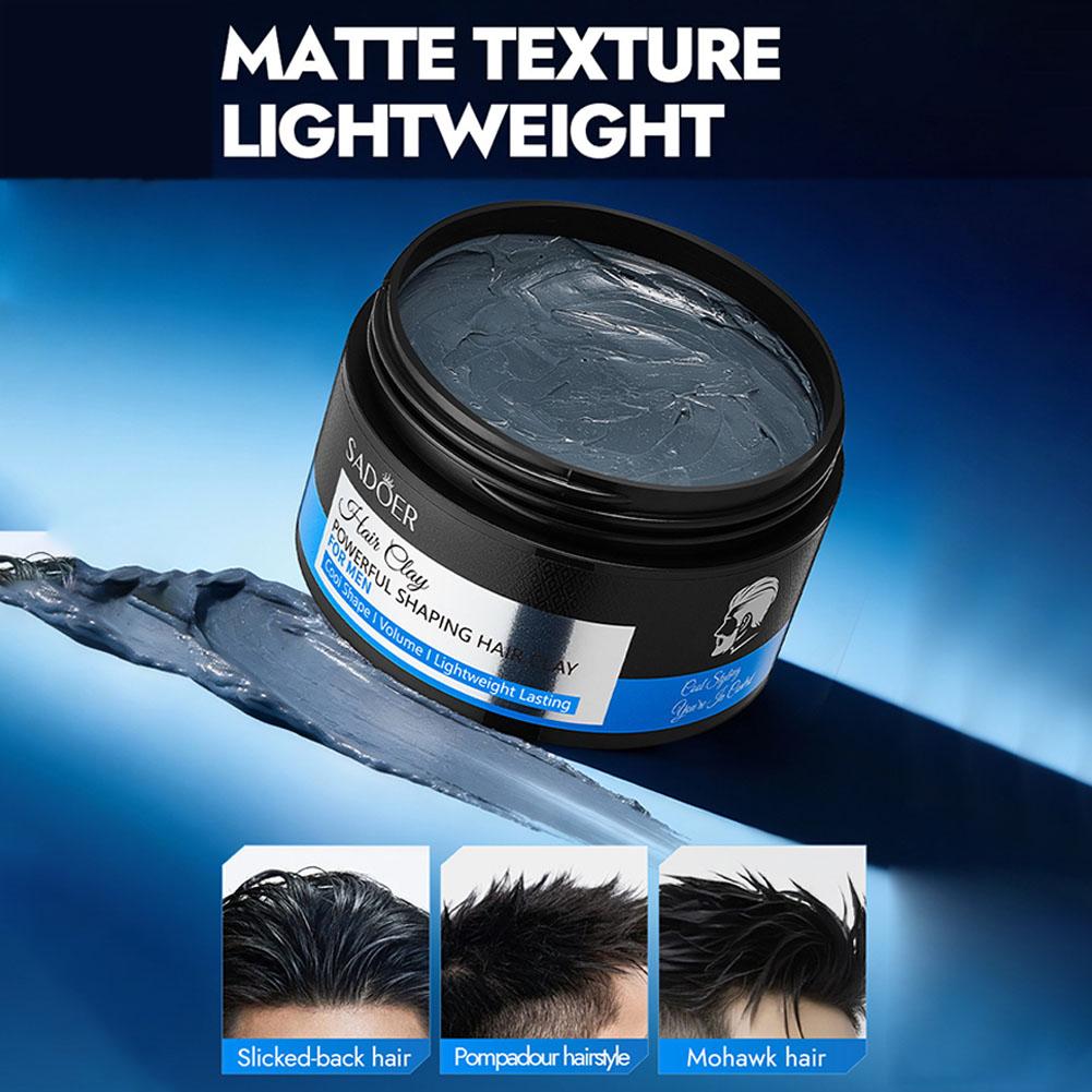 Hair Care For Men - Men's Hair Styling Clay Strong Hold