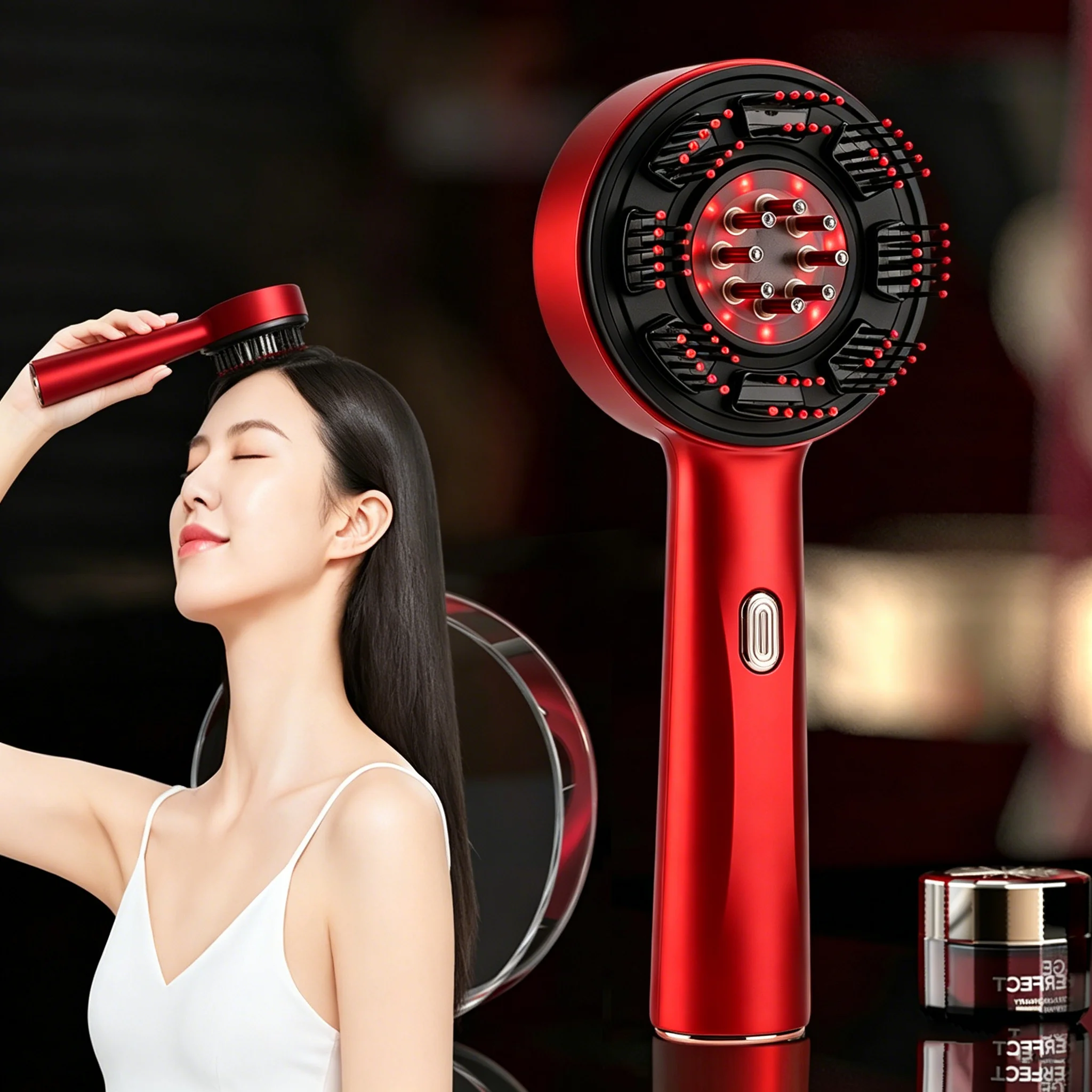 Hair Care Growth - Electric Massage Comb Portable Hair Follicle