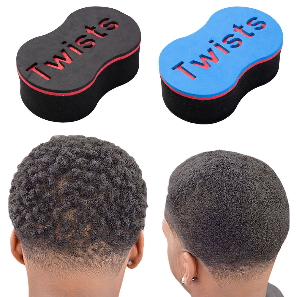 Hair Care For Men - Double Sided Hair Twist Sponge, Magic