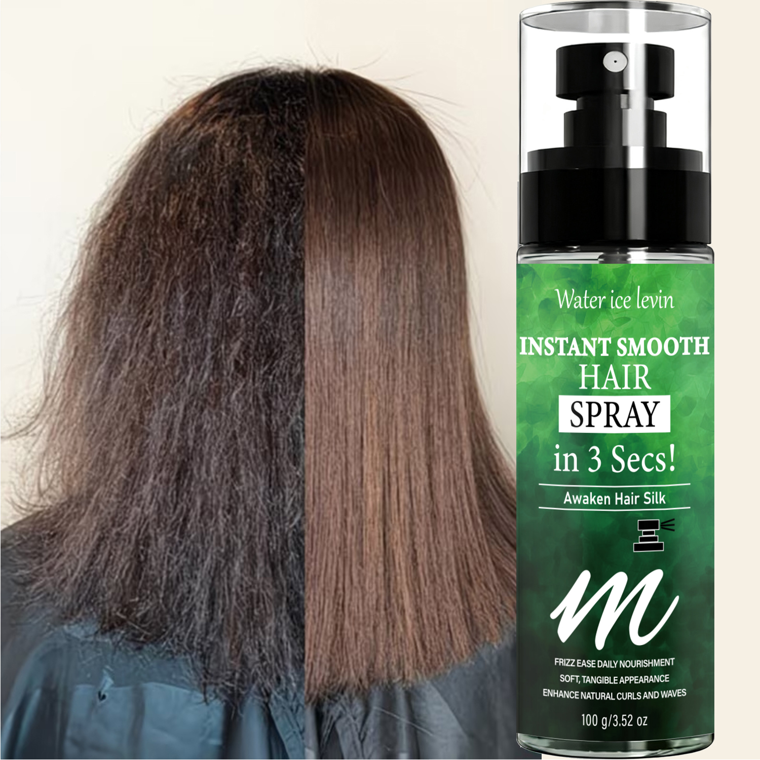 Hair Care Keratin - Water Ice Levin Frizz Ease Smooth