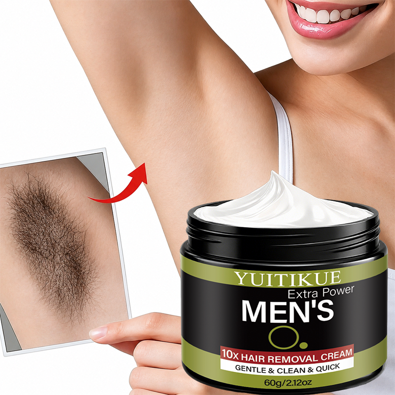 Hair Care Cream - YUITIKUE Men's Gentle Quick Hair Removal
