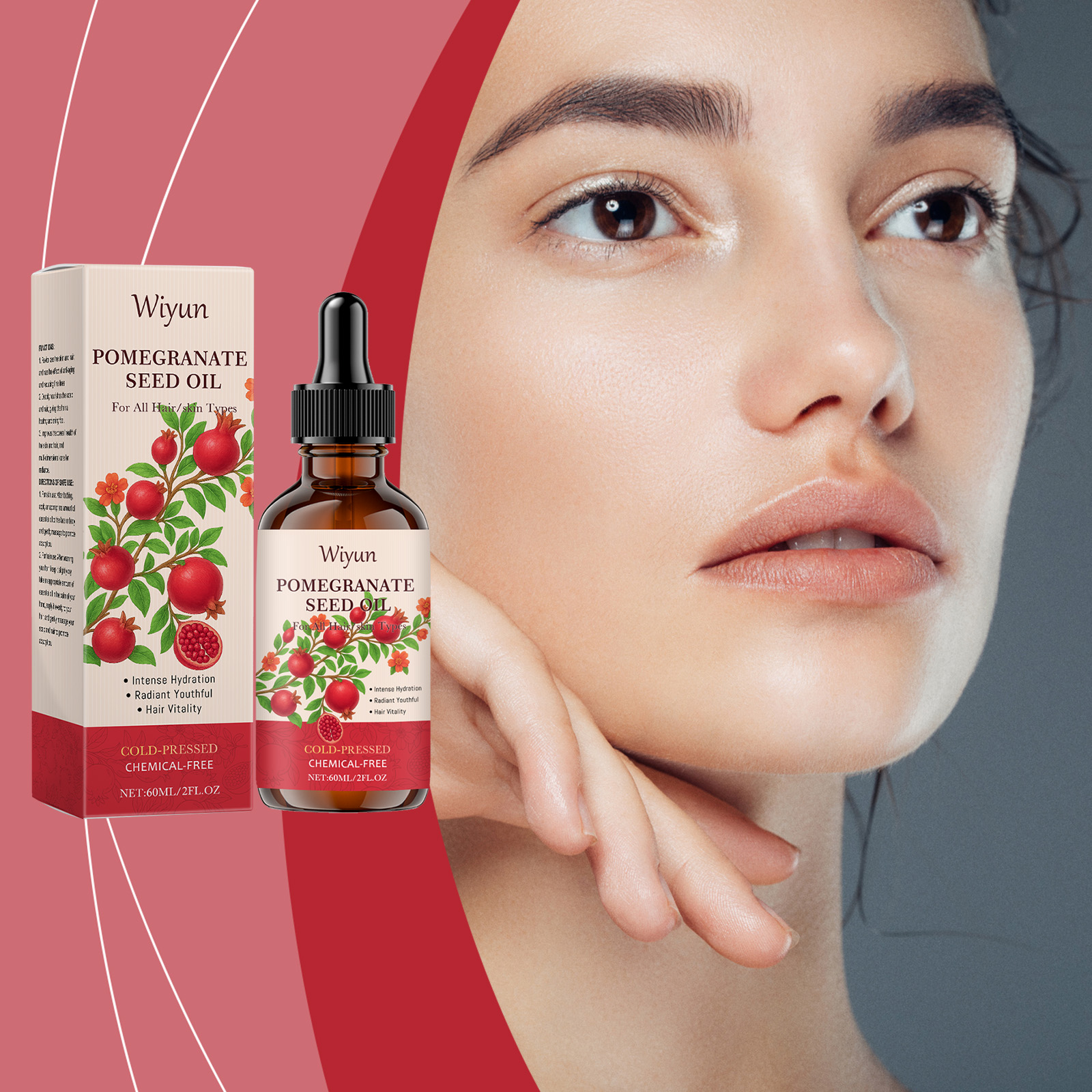 Hair Care Essence Oil - Essential Oil For Face Body And