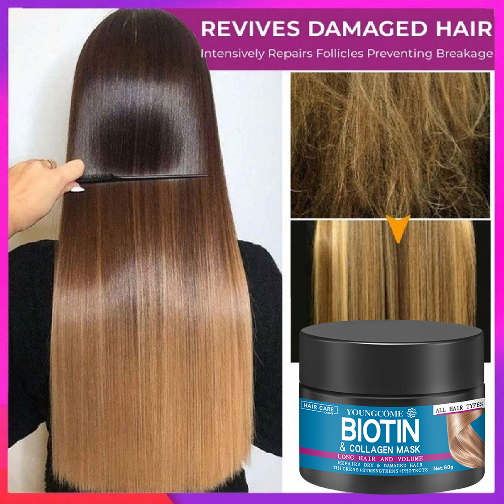Hair Care Collagen - Hair Repairs Hair Mask Biotin Collagen