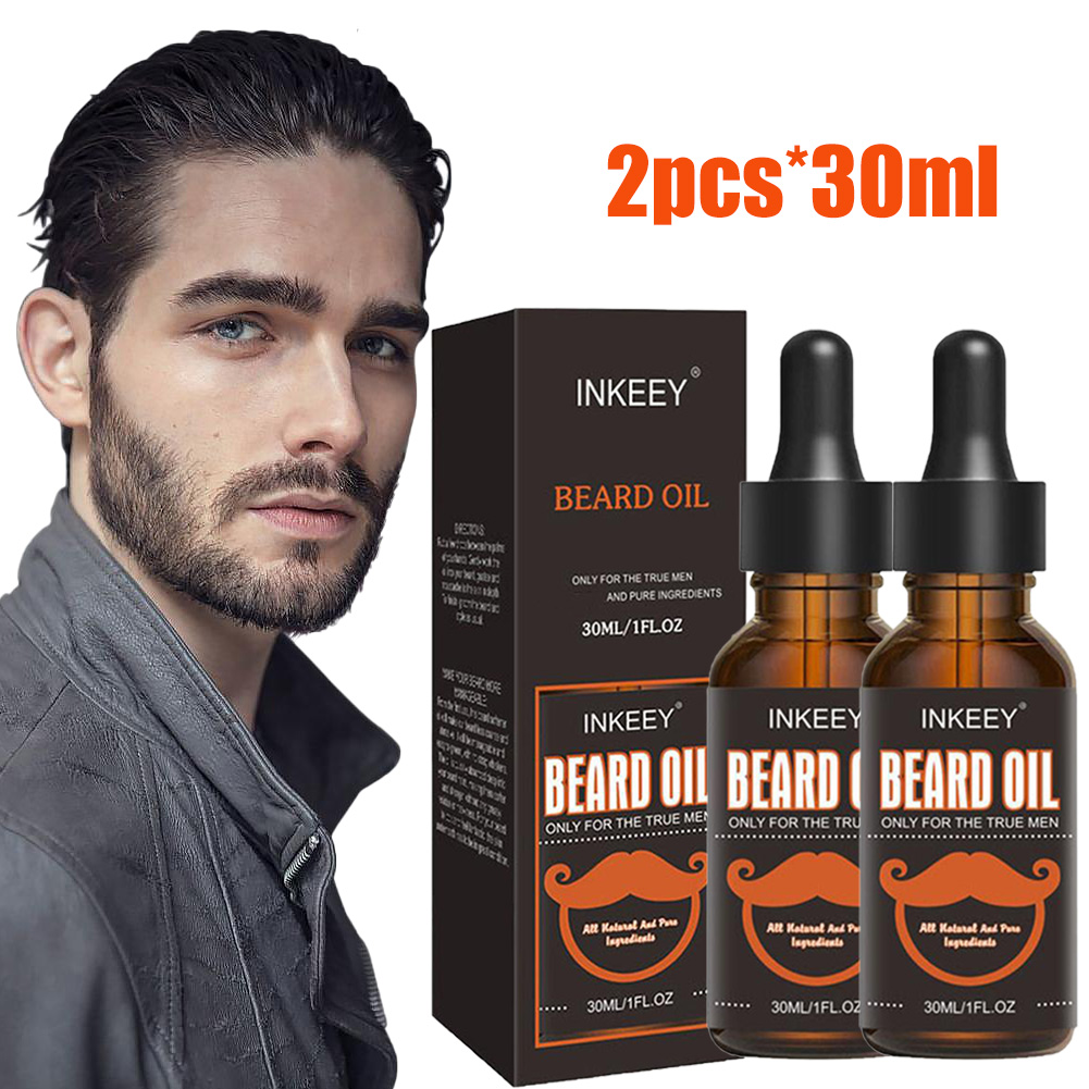 Hair Care For Men - 2PCS Beard Care Oil For Men
