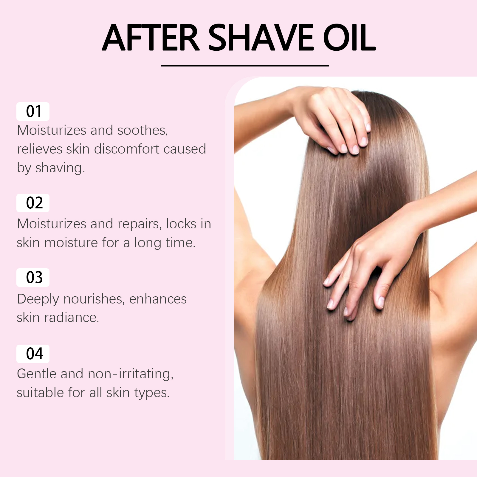 After Shave Oil Strawberry Sce - Hair Care Cream ulasan dan harga
