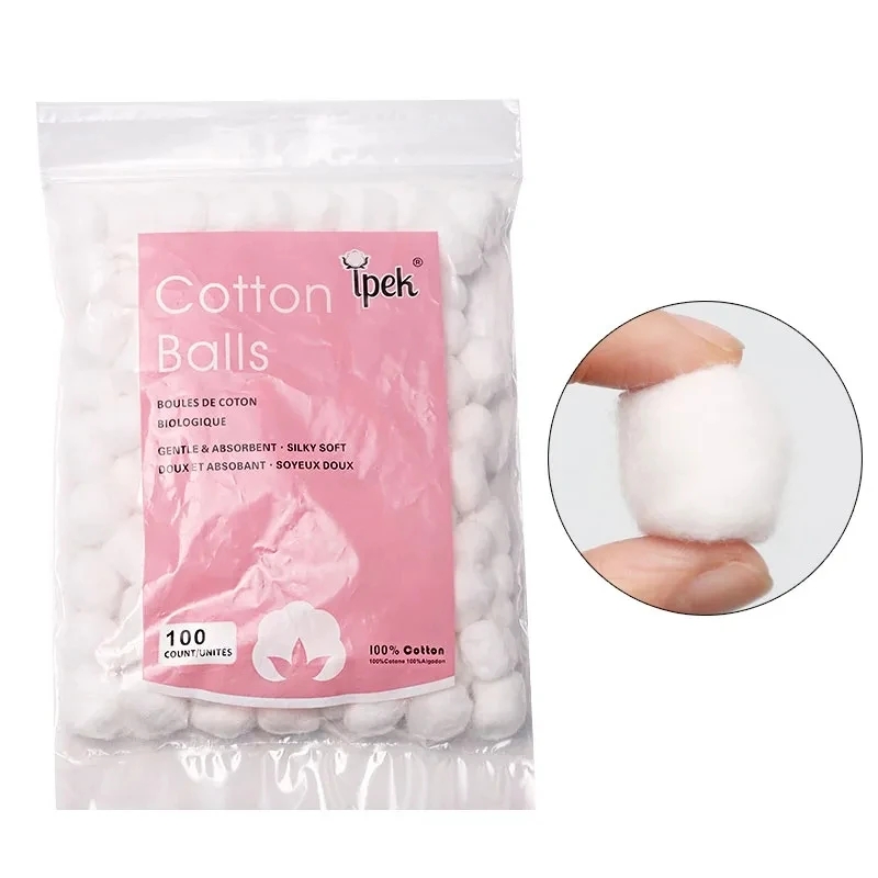 100PCS Nail Art Cotton Balls N - Hair Care Gel ulasan dan harga