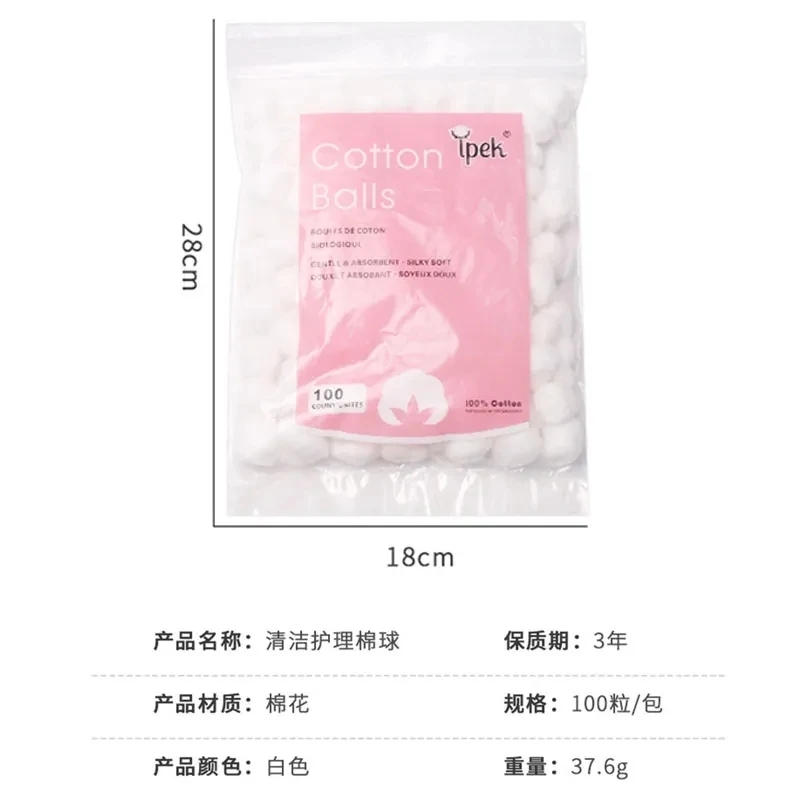 100PCS Nail Art Cotton Balls N - Hair Care Gel ulasan dan harga