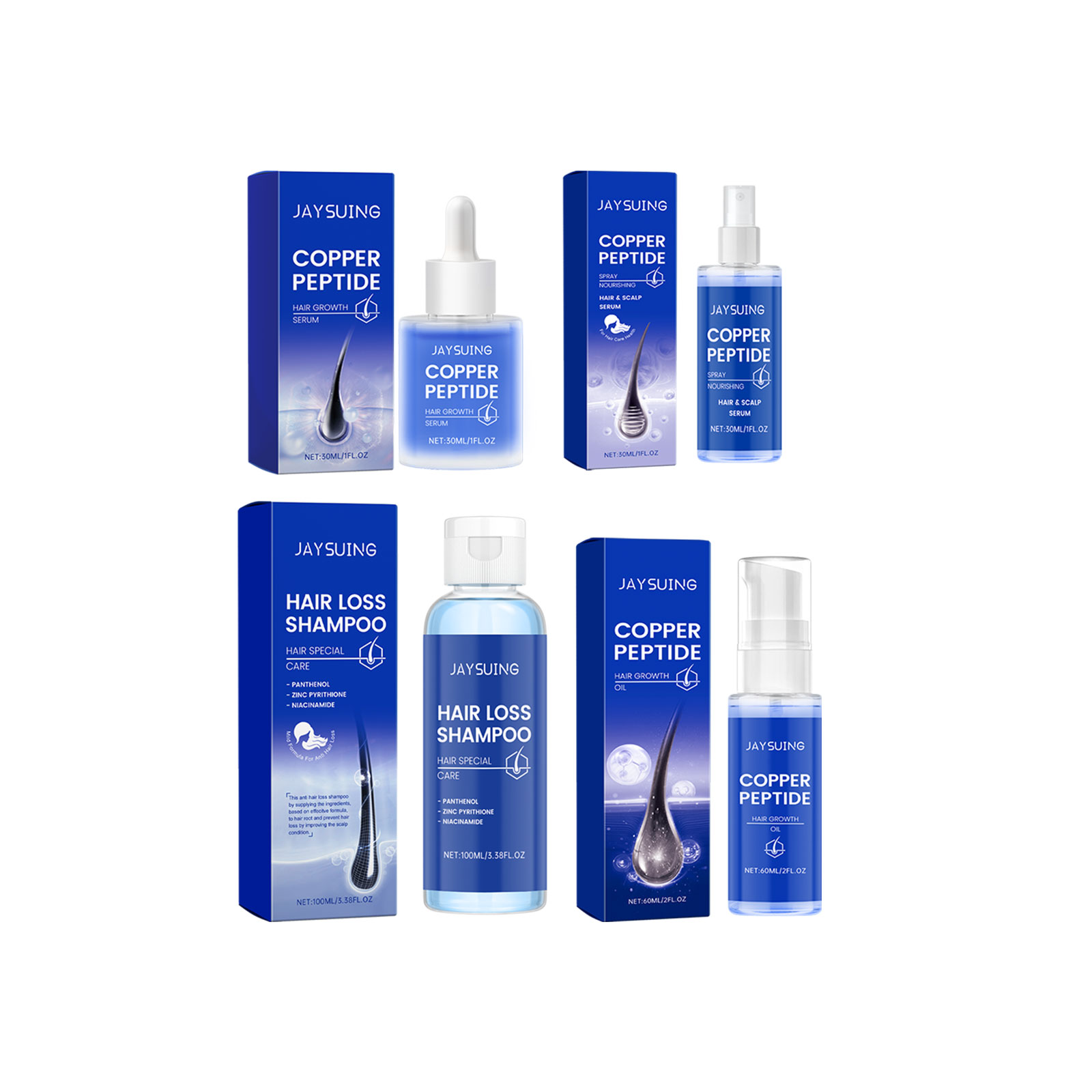Copper Peptide Shampoo Hair Gr - Hair Care Essence Oil ulasan dan harga