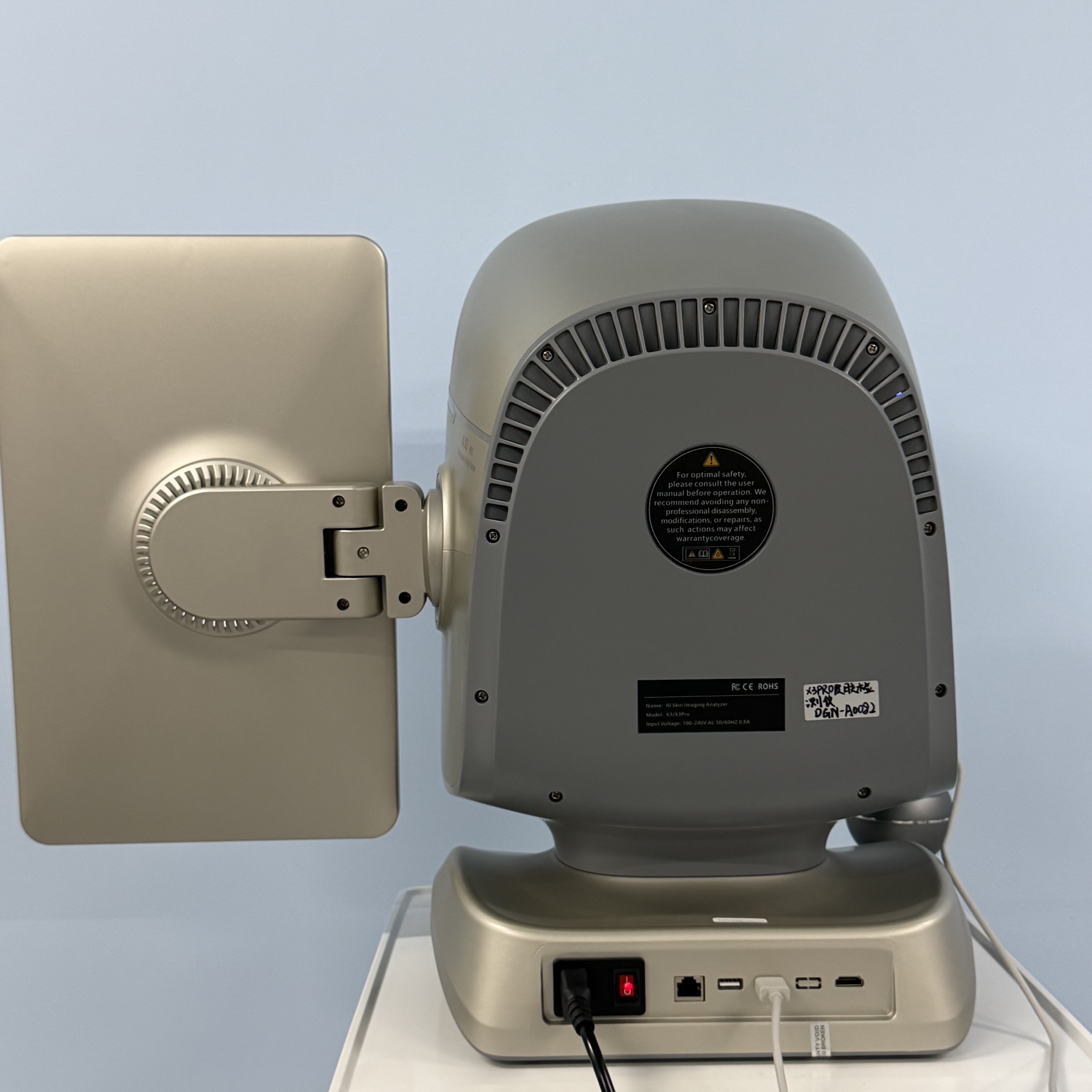 The AI ​​skin analyzer X3Pro f - Hair Care Wella ulasan dan harga