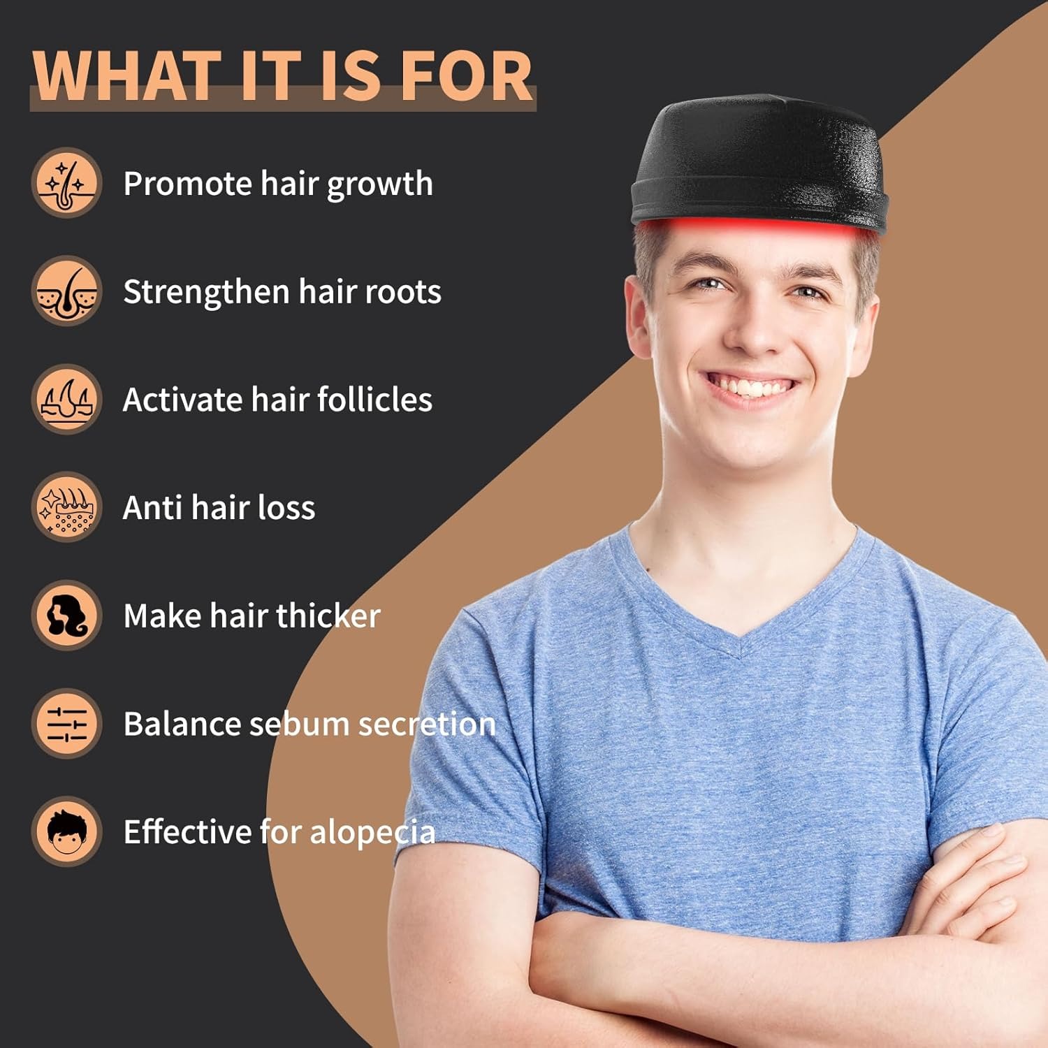 New Hair Growth Laser Cap 660n - Hair Care Routine ulasan dan harga