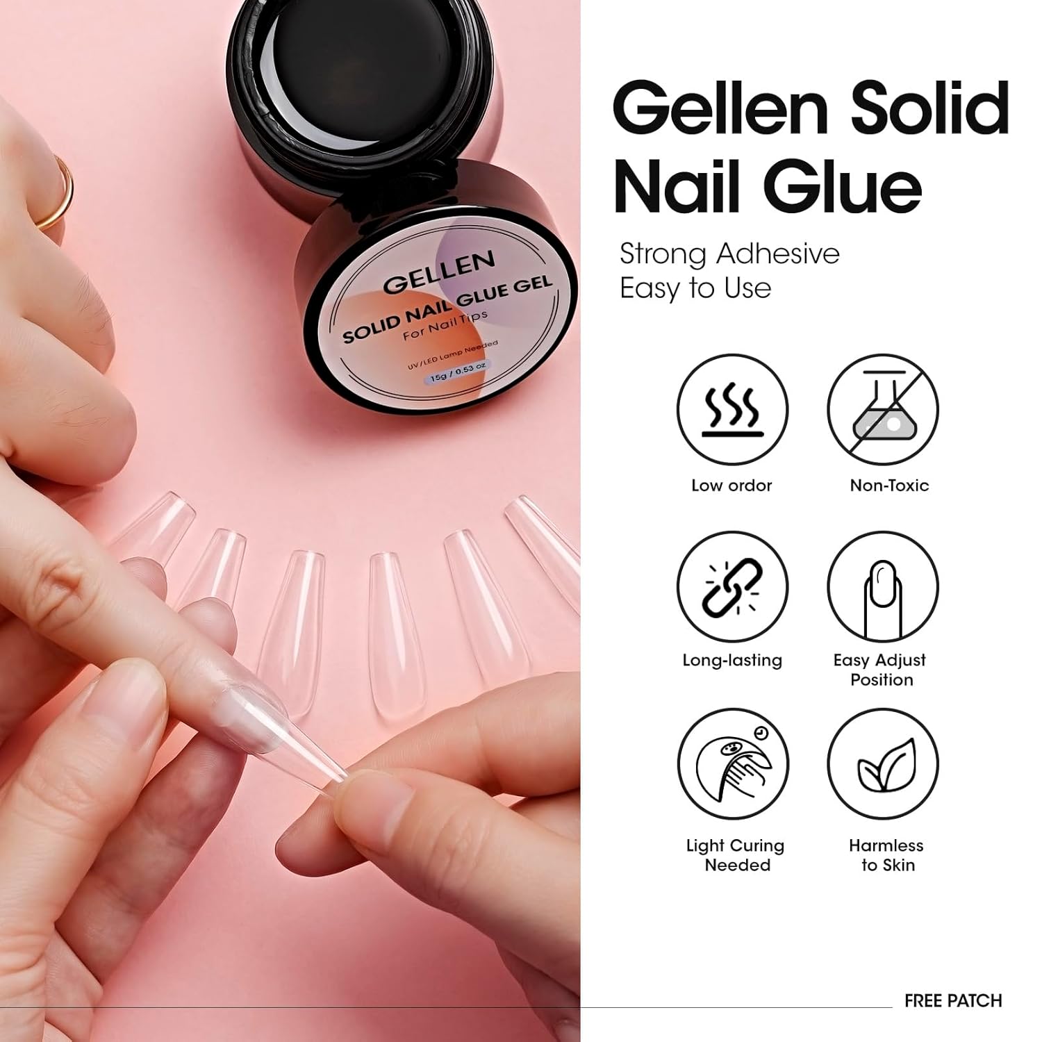 GELLEN Nail Solid Glue Builder - Hair Care Gel ulasan dan harga