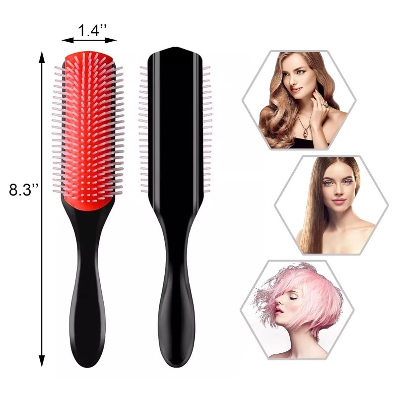 WANMEI Styling Curly Hair Brus - Hair Care For Men ulasan dan harga