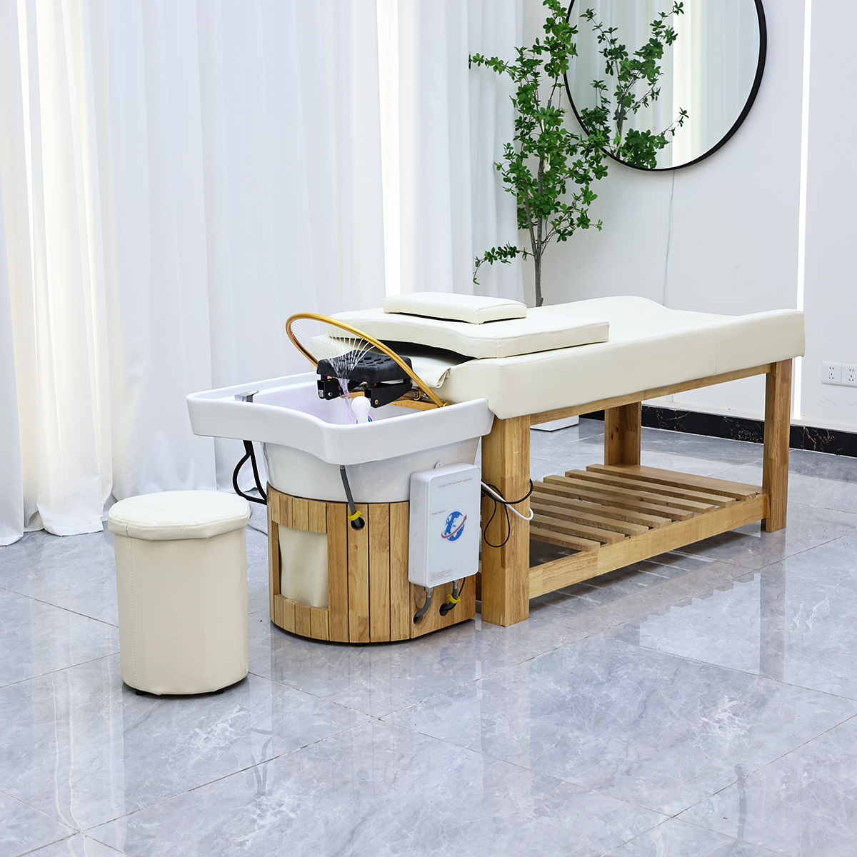 Wellness Center Solid Wood Hea - Hair Care Wella ulasan dan harga