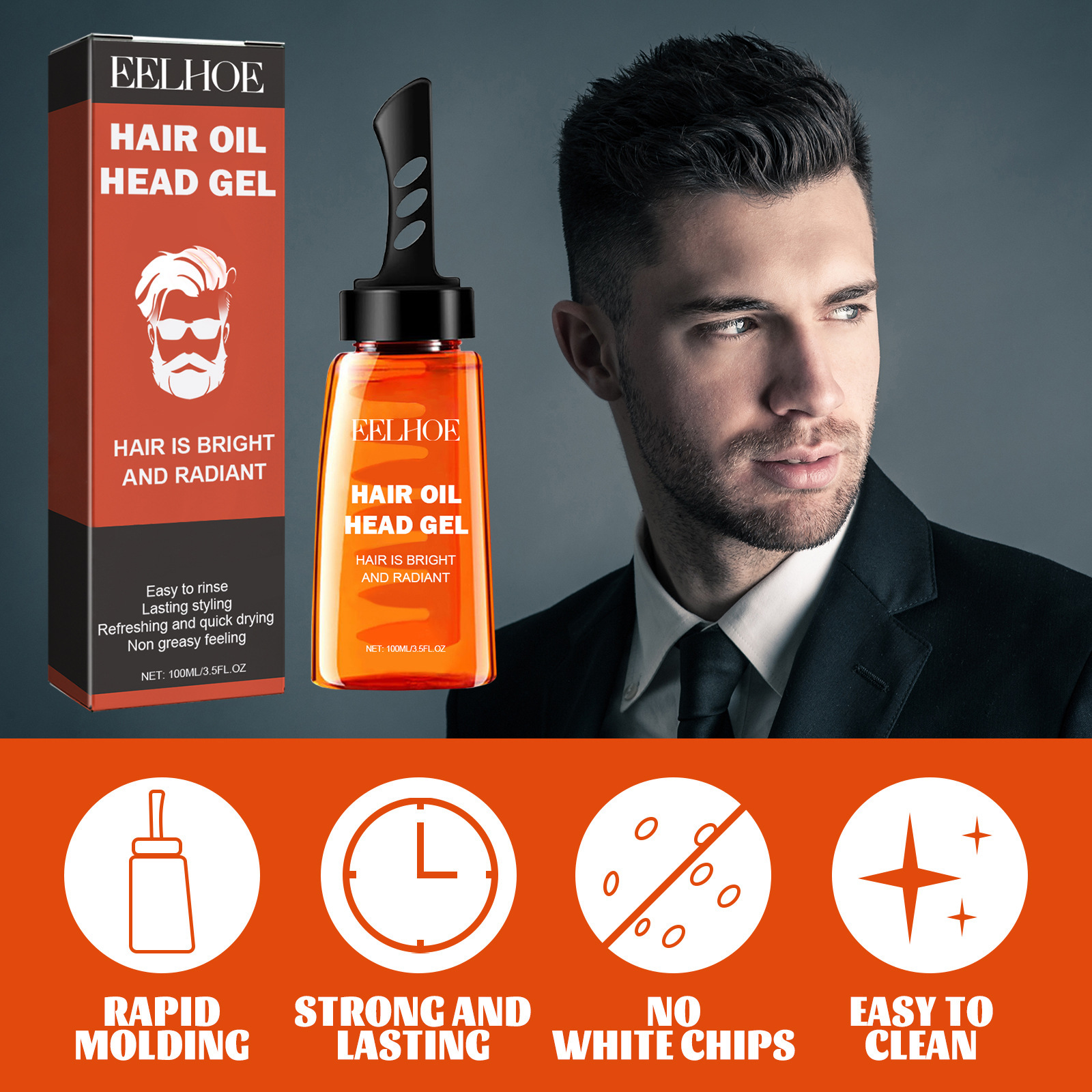 EELHOE 2 in 1 Professional Hai - Hair Care For Men ulasan dan harga