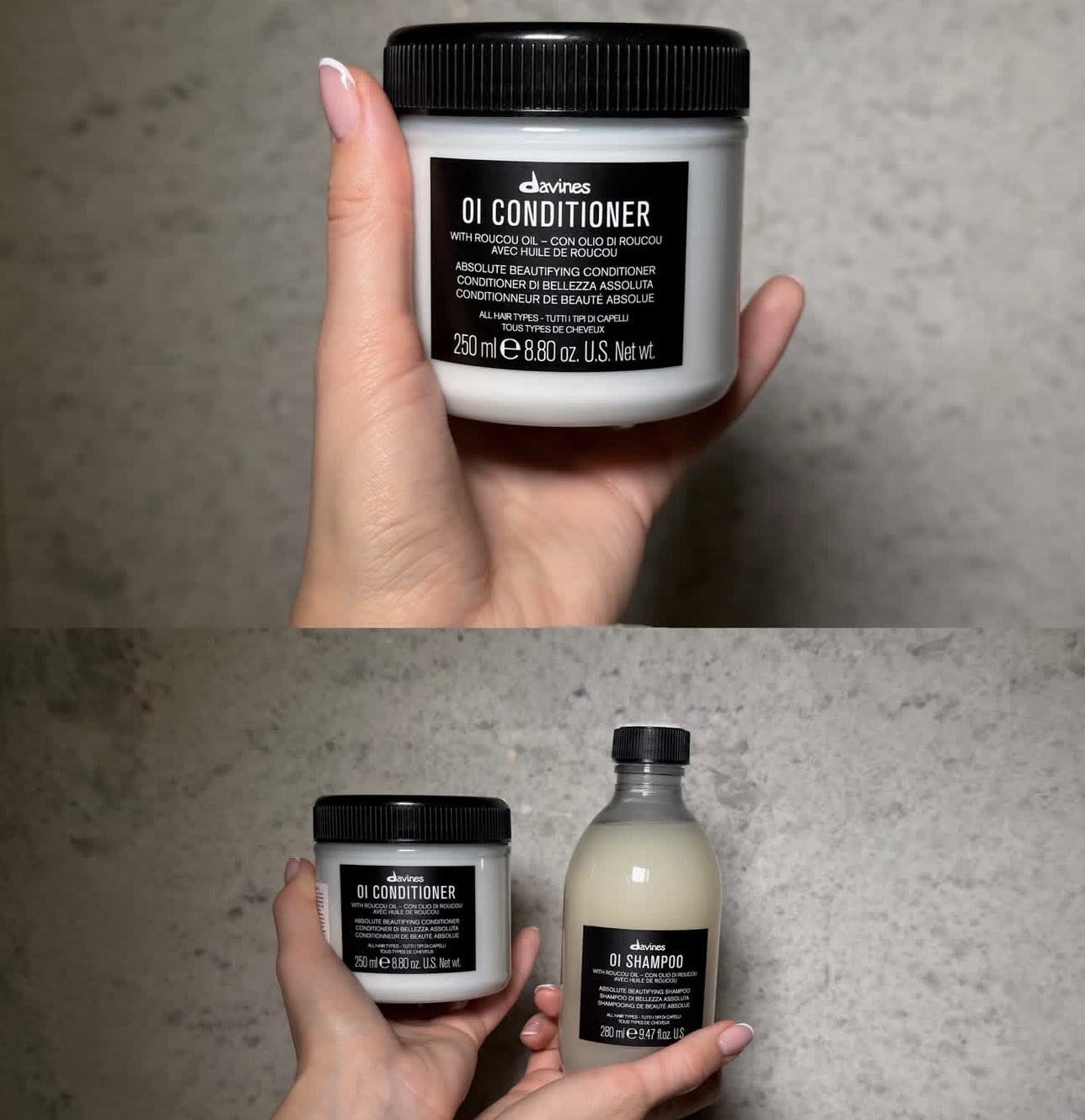 Davines OI Hair Shampoo Condit - Hair Care Routine ulasan dan harga