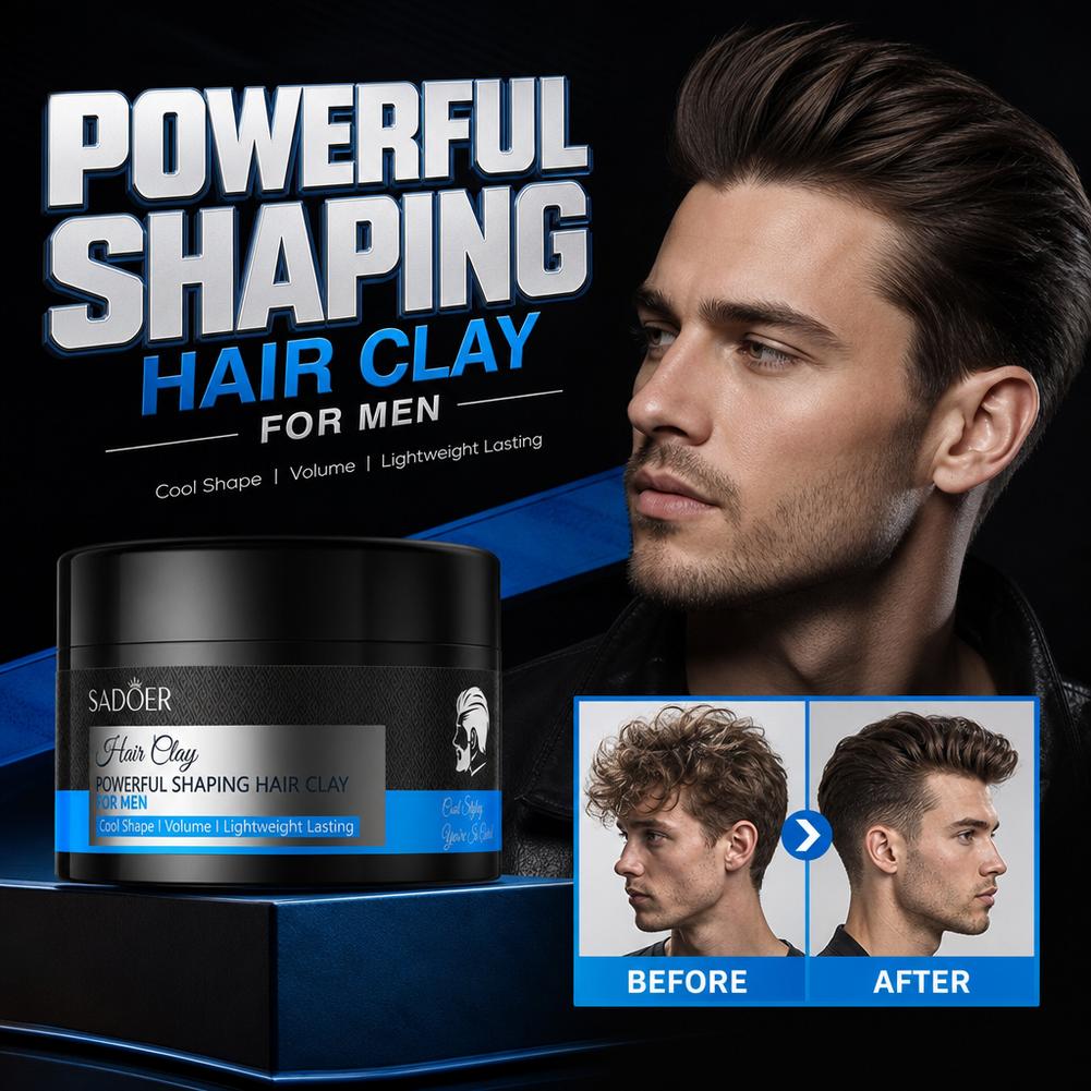 Matte Hair Styling Clay Strong - Hair Care For Men ulasan dan harga