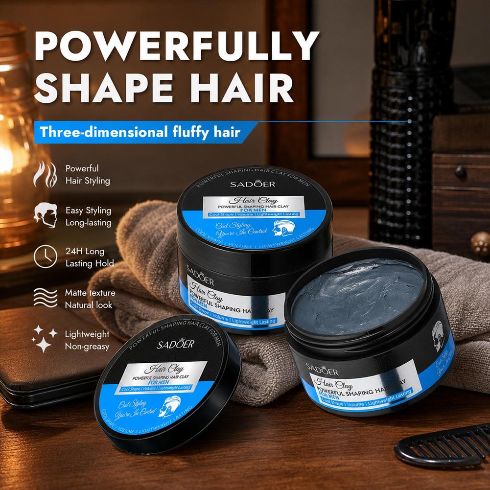 Matte Hair Styling Clay Strong - Hair Care For Men ulasan dan harga