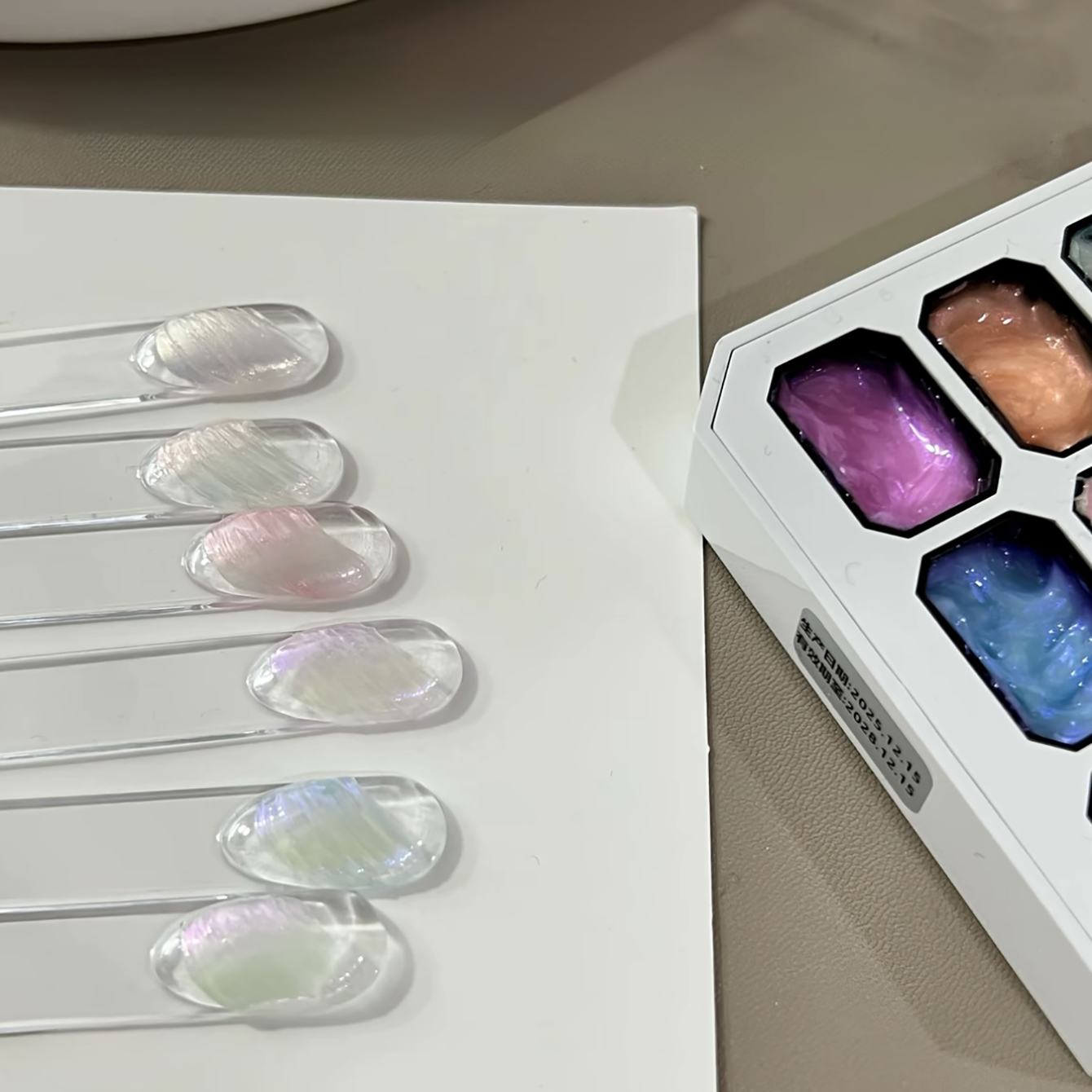 2026 New 12-Grid Aurora Acetat - Hair Care Gel ulasan dan harga