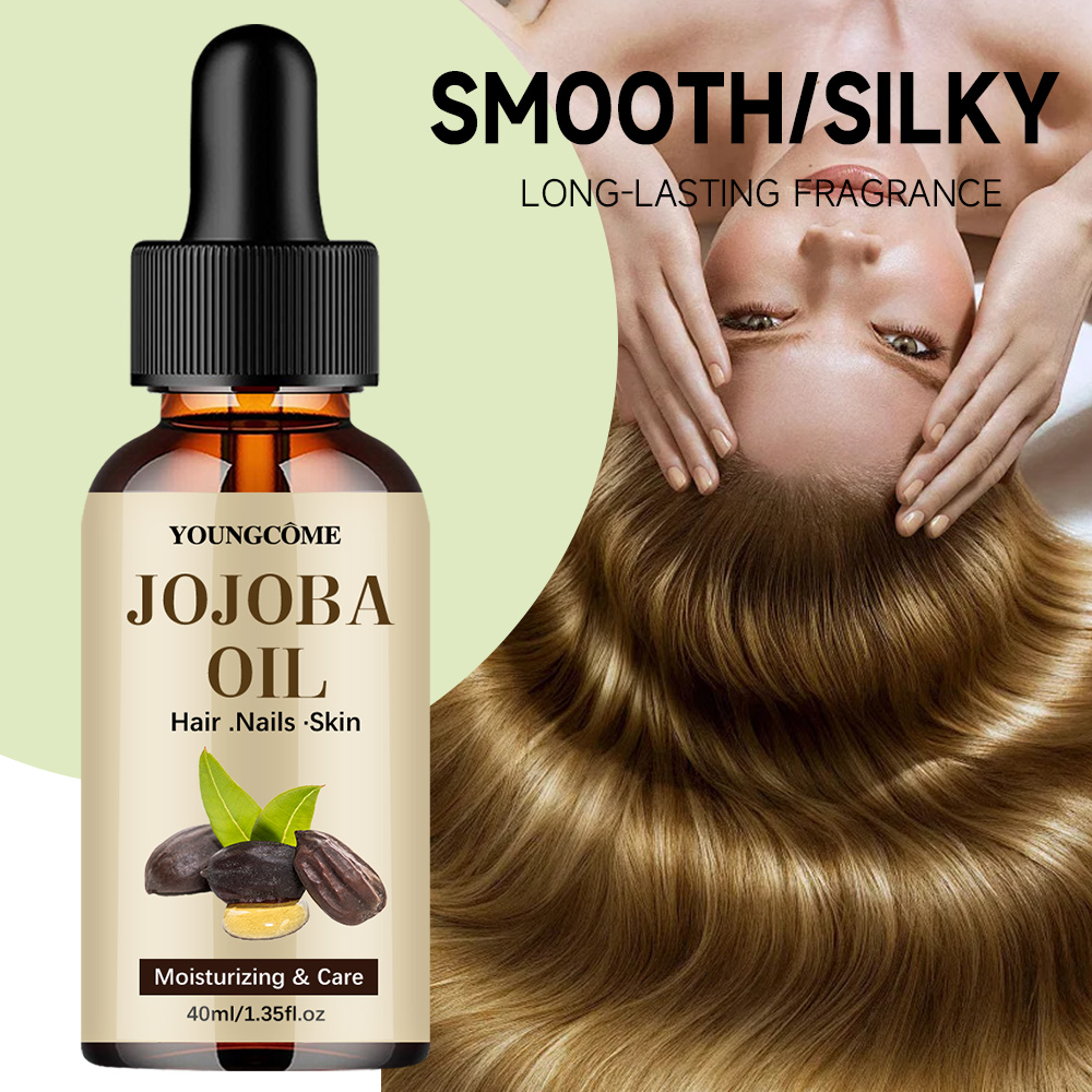 Natural Jojoba Oil Anti Aging  - Hair Care Routine ulasan dan harga