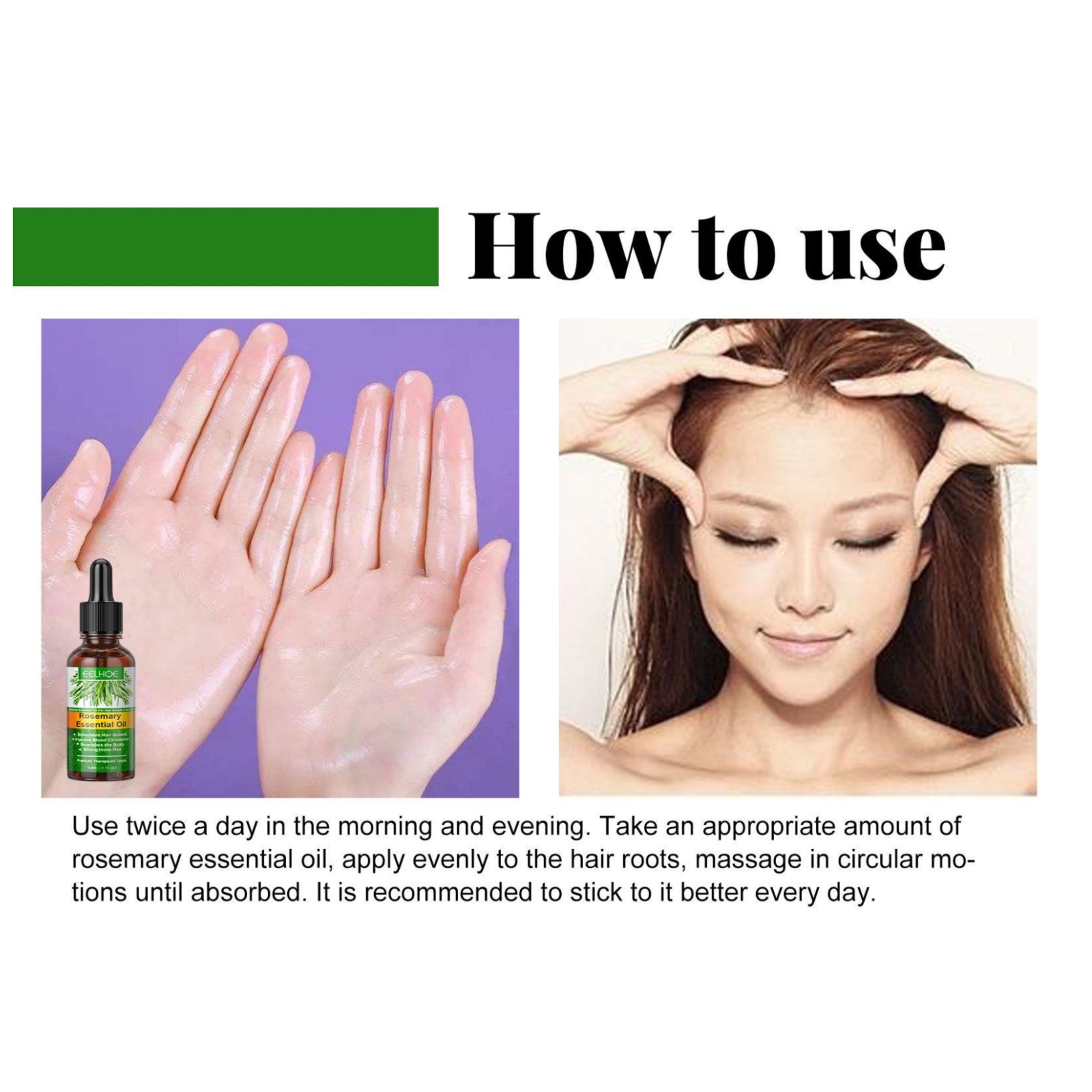 Eelhoe Rosemary Hair Care Esse - Hair Care Growth ulasan dan harga