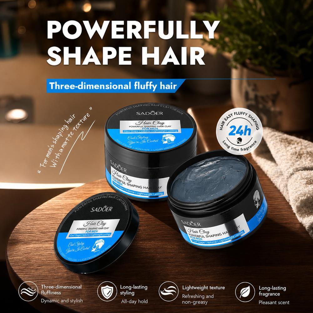 Men's Hair Styling Clay Strong - Hair Care For Men ulasan dan harga