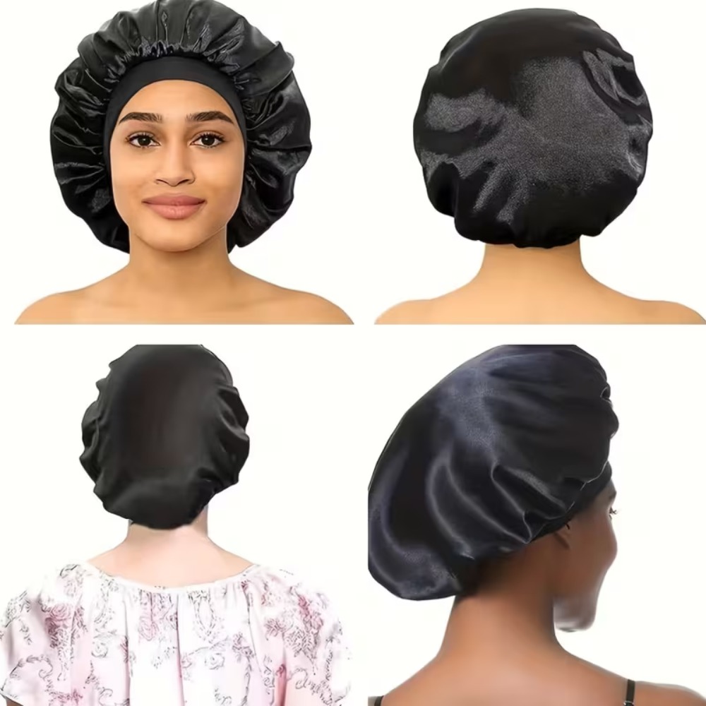  Satin Bonnet Sleep Eye Mask  - Hair Care Routine ulasan dan harga