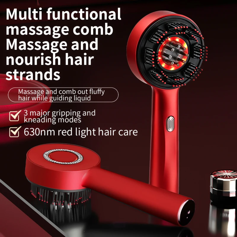 Electric Massage Comb Portable - Hair Care Growth ulasan dan harga
