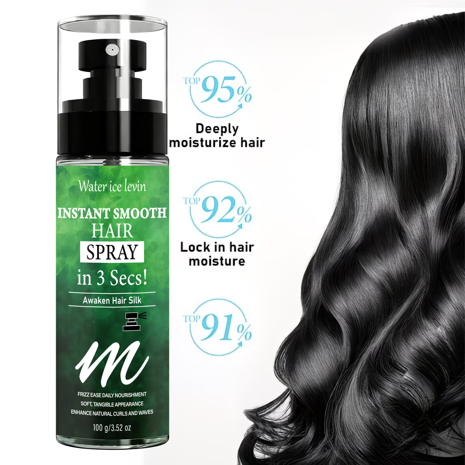 Water Ice Levin Frizz Ease Smo - Hair Care Keratin ulasan dan harga