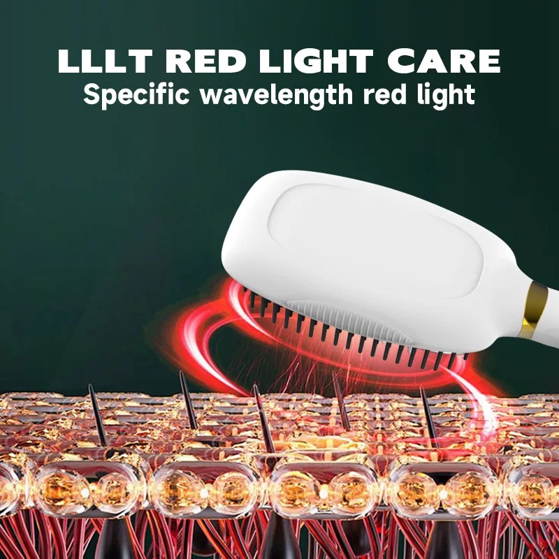 Electric Anti static Hair Comb - Hair Care Growth ulasan dan harga