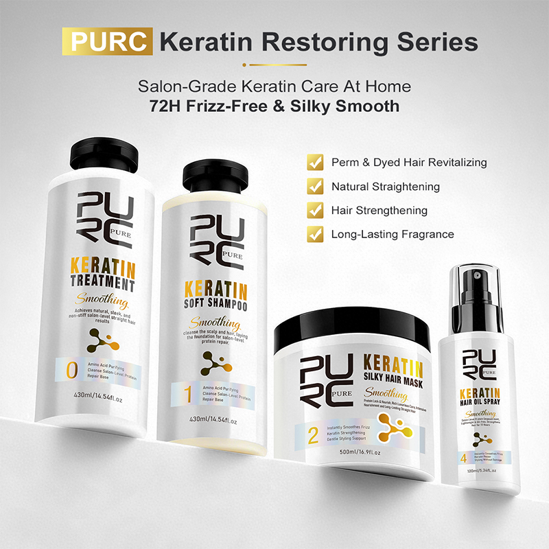 PURC Keratin Treatment Hair Ca - Hair Care Cream ulasan dan harga