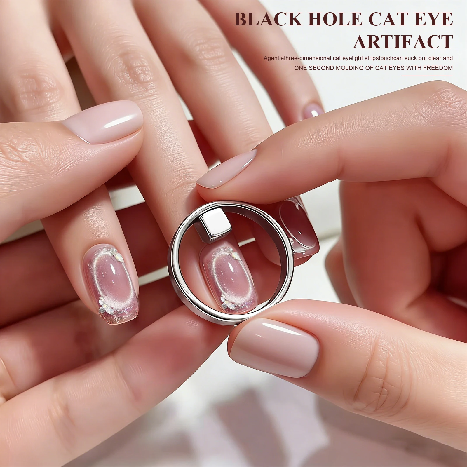 New Hollow Cat Eye Magnet for  - Hair Care Gel ulasan dan harga