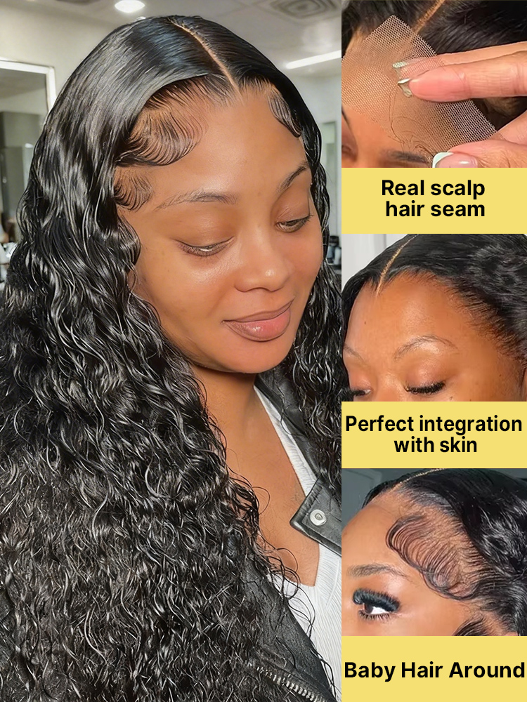 Deep Wave 13x6 Lace Front Huma - Hair Care Growth ulasan dan harga