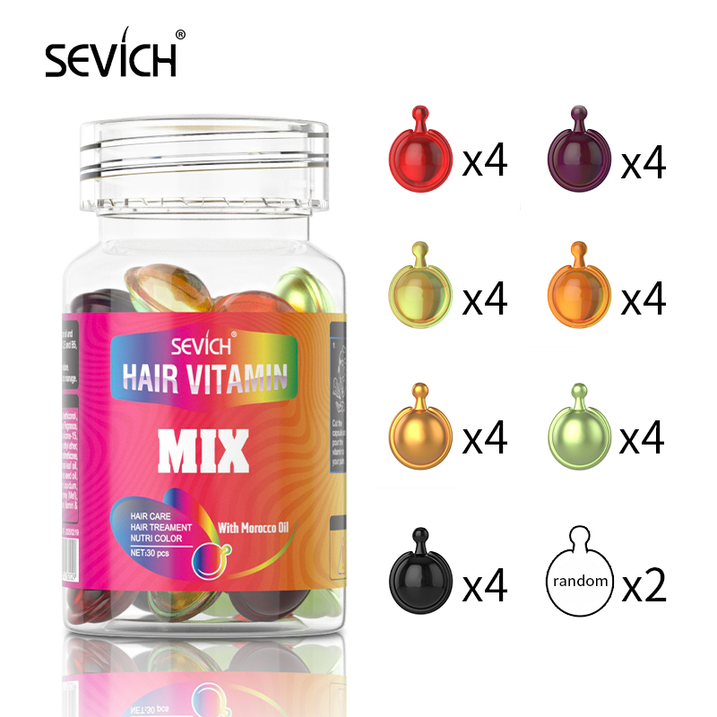 Sevich Hair Vitamin Capsule Ke - Hair Care Collagen ulasan dan harga