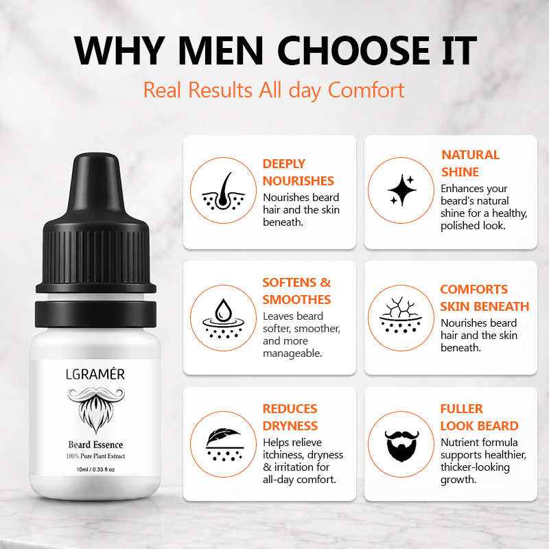 Men's Beard Growth Serum Nouri - Hair Care For Men ulasan dan harga