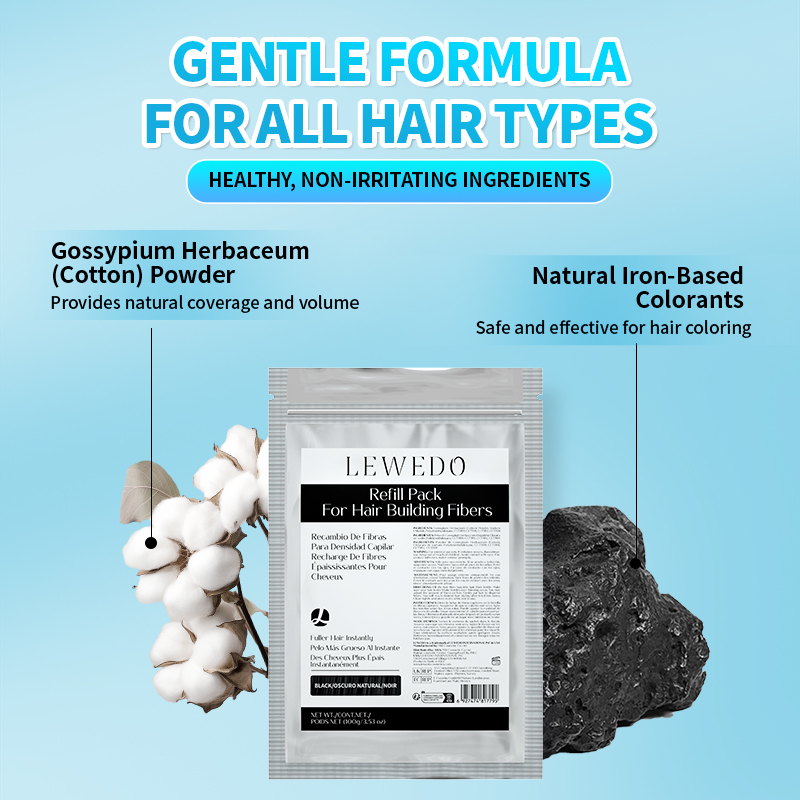 Hair Fibers Powder 100g Instan - Hair Care Keratin ulasan dan harga