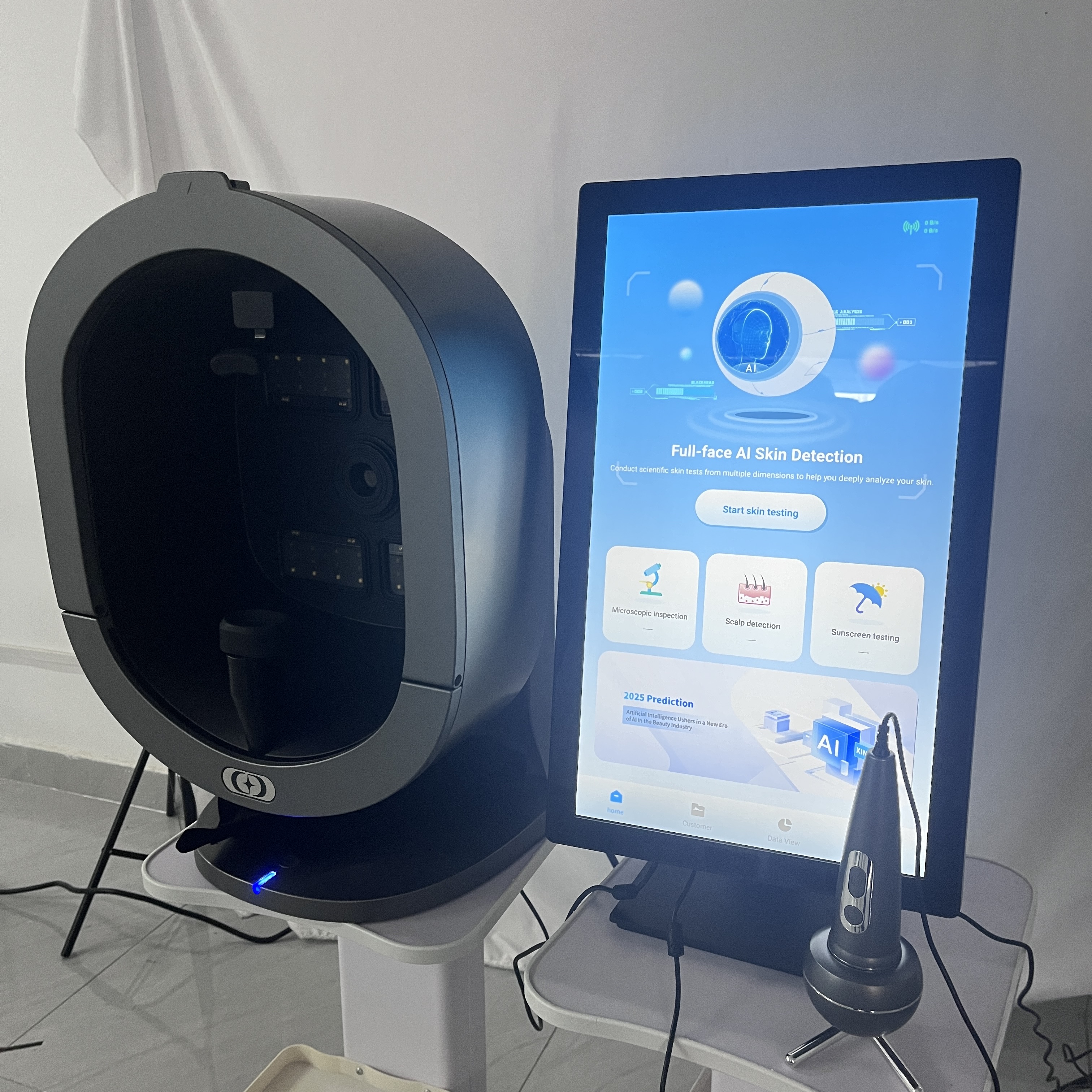21.5 Inch AI Hair Analysis 3D  - Hair Care Routine ulasan dan harga