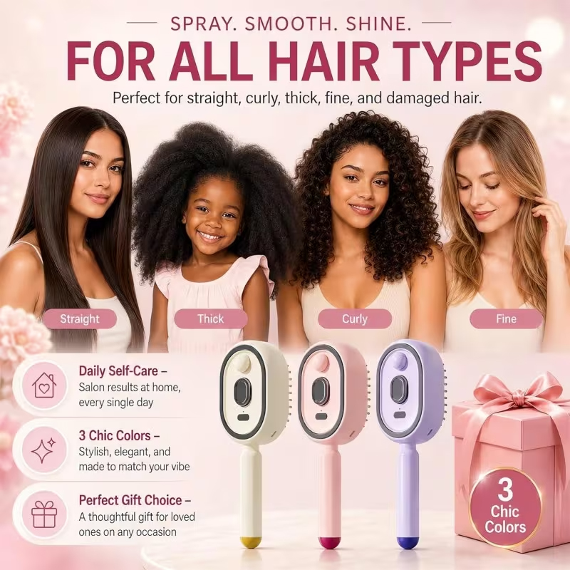 Electric Airbag Massage Comb w - Hair Care Is Self Care ulasan dan harga