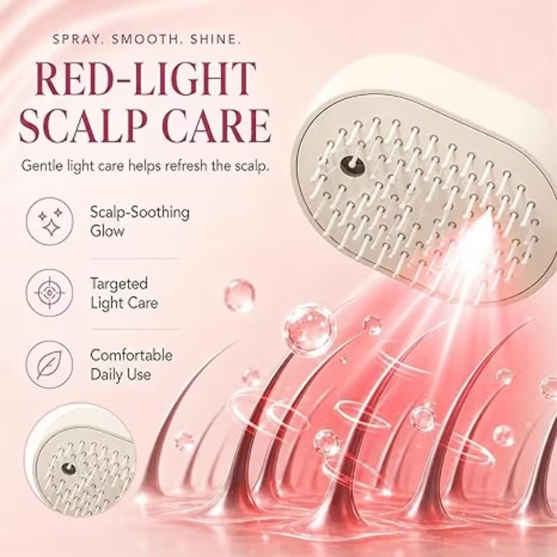 Electric Airbag Massage Comb w - Hair Care Is Self Care ulasan dan harga