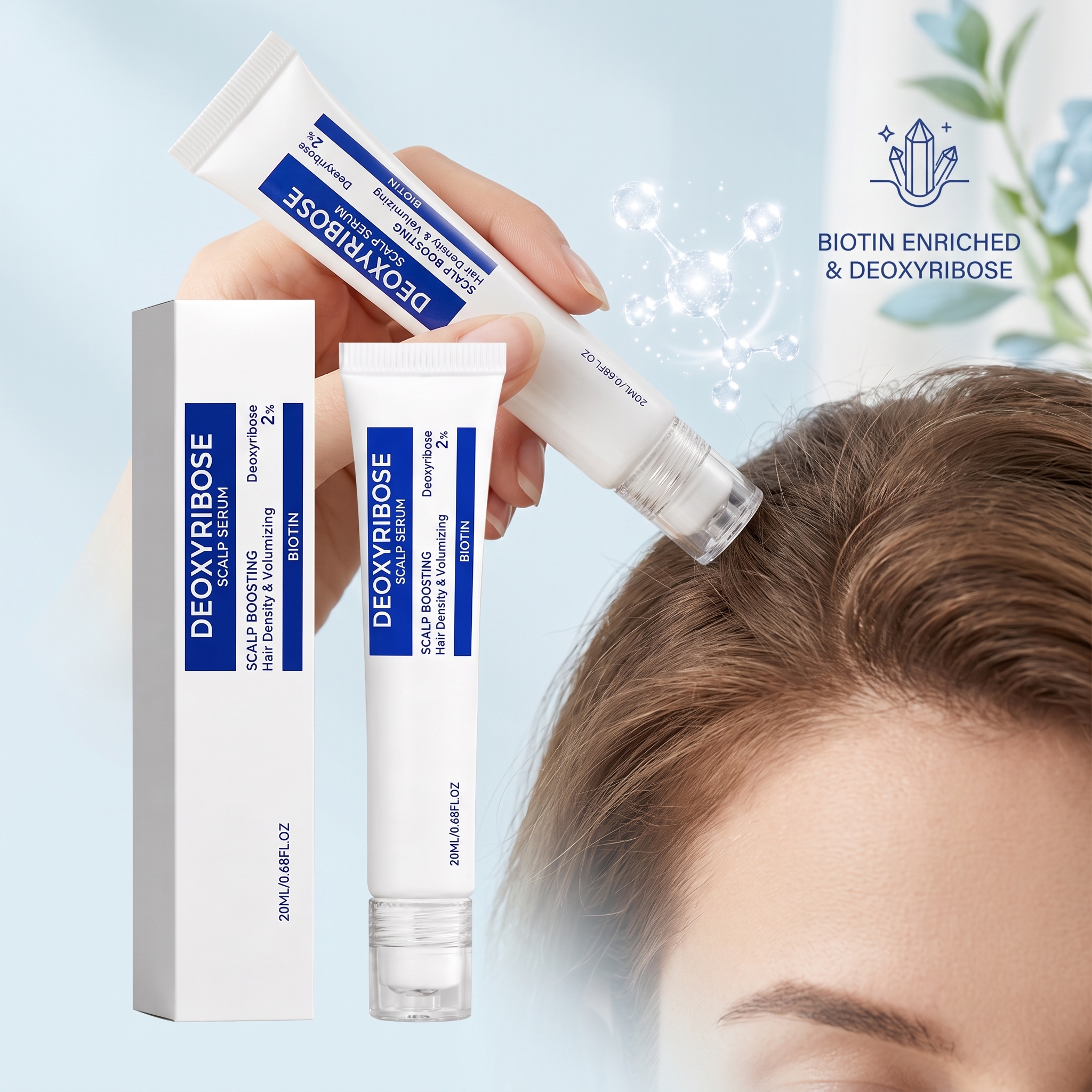 Scalp Serum with Deoxyribose A - Hair Care Essence Oil ulasan dan harga