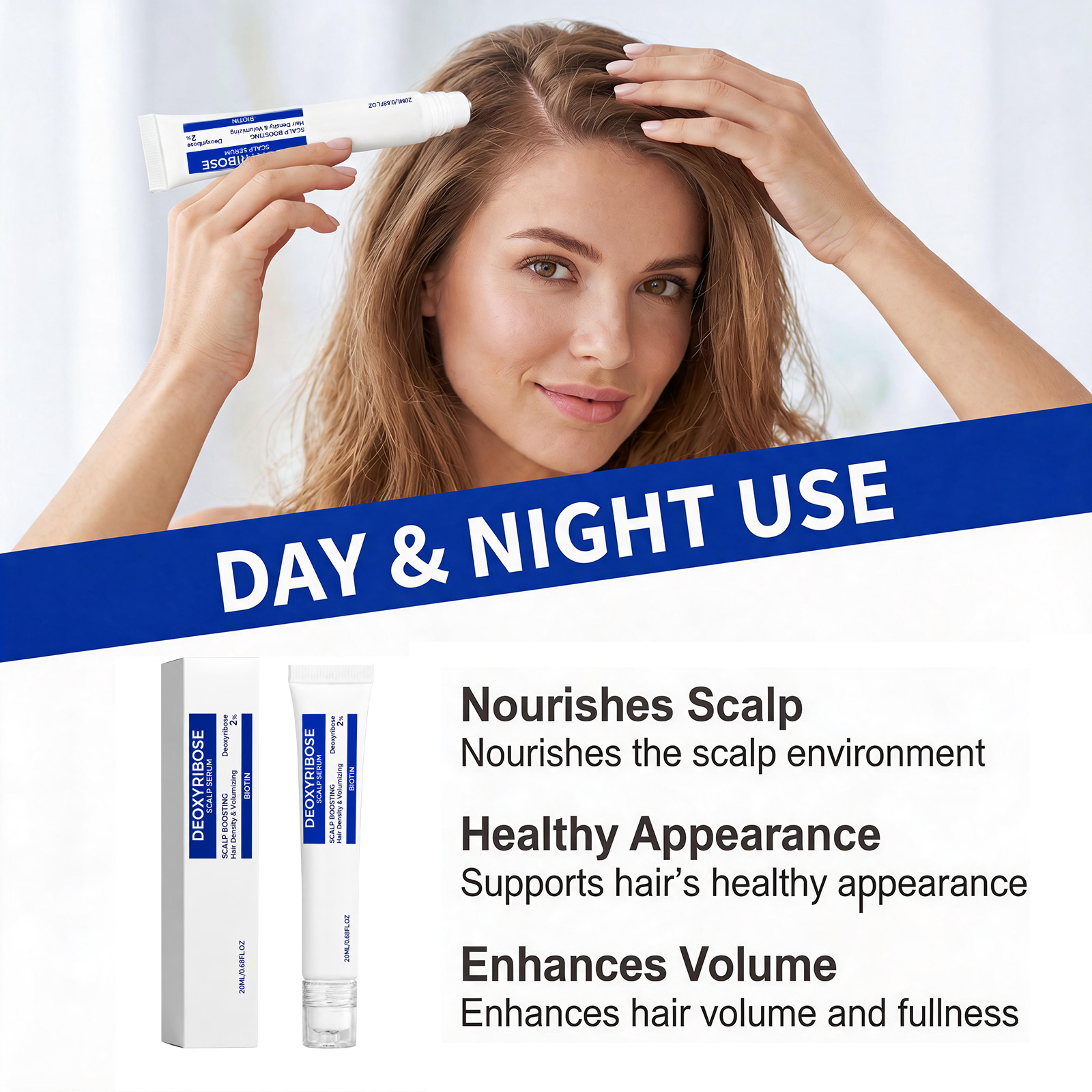 Scalp Serum with Deoxyribose A - Hair Care Essence Oil ulasan dan harga