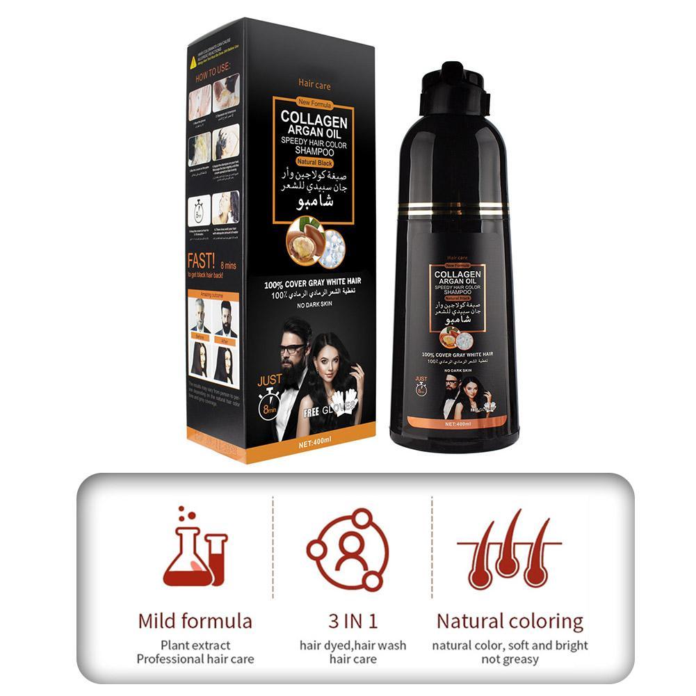 3-in-1 Collagen Argan Oil Sham - Hair Care Collagen ulasan dan harga