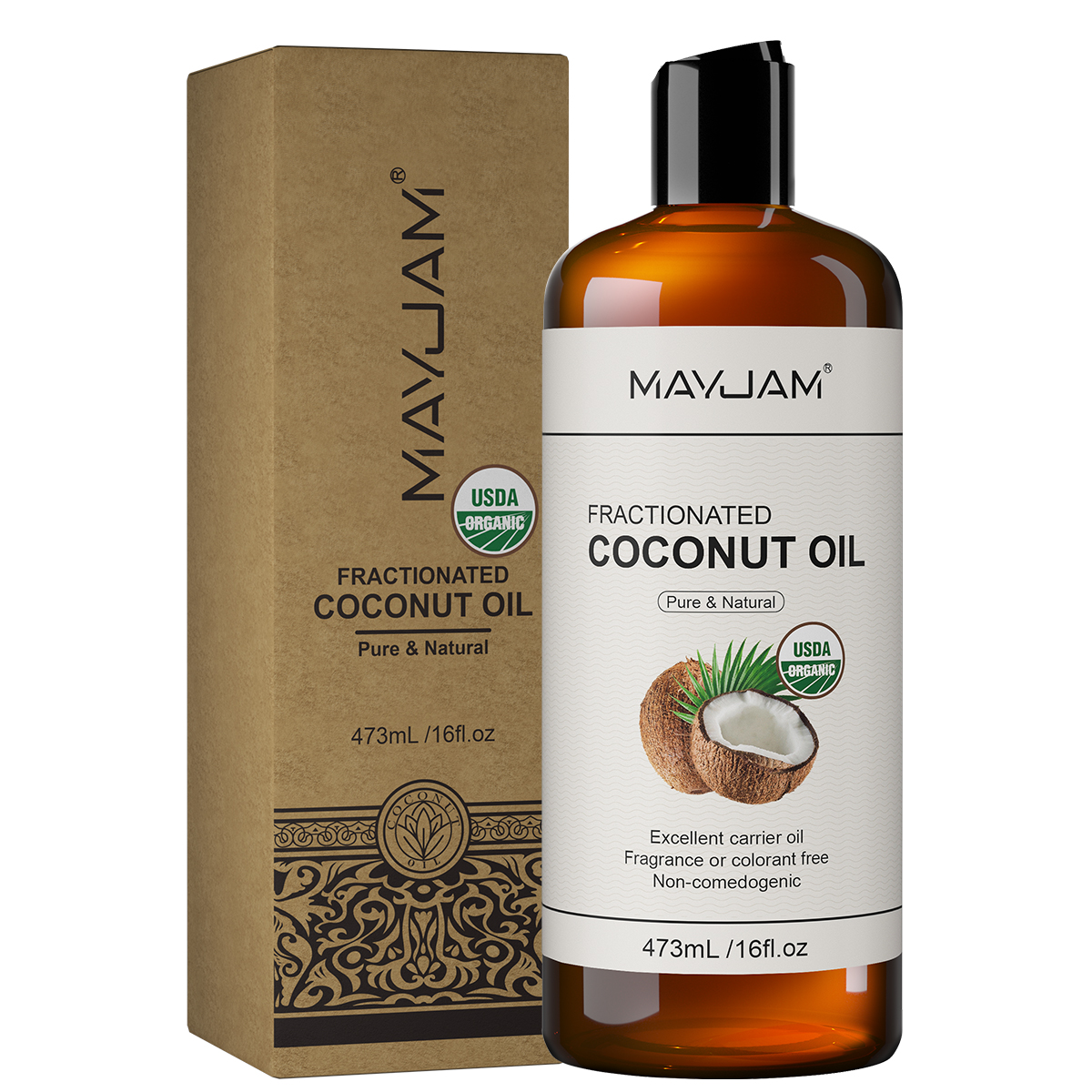 MAYJAM 473ml Pure Organic Cast - Hair Care Cream ulasan dan harga