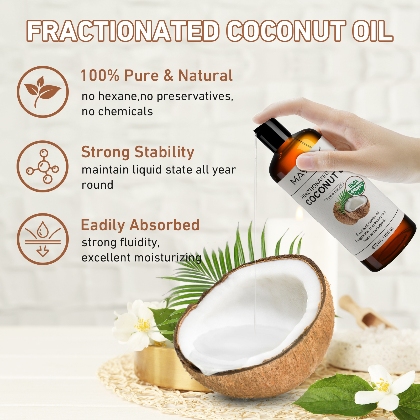 MAYJAM 473ml Pure Organic Cast - Hair Care Cream ulasan dan harga