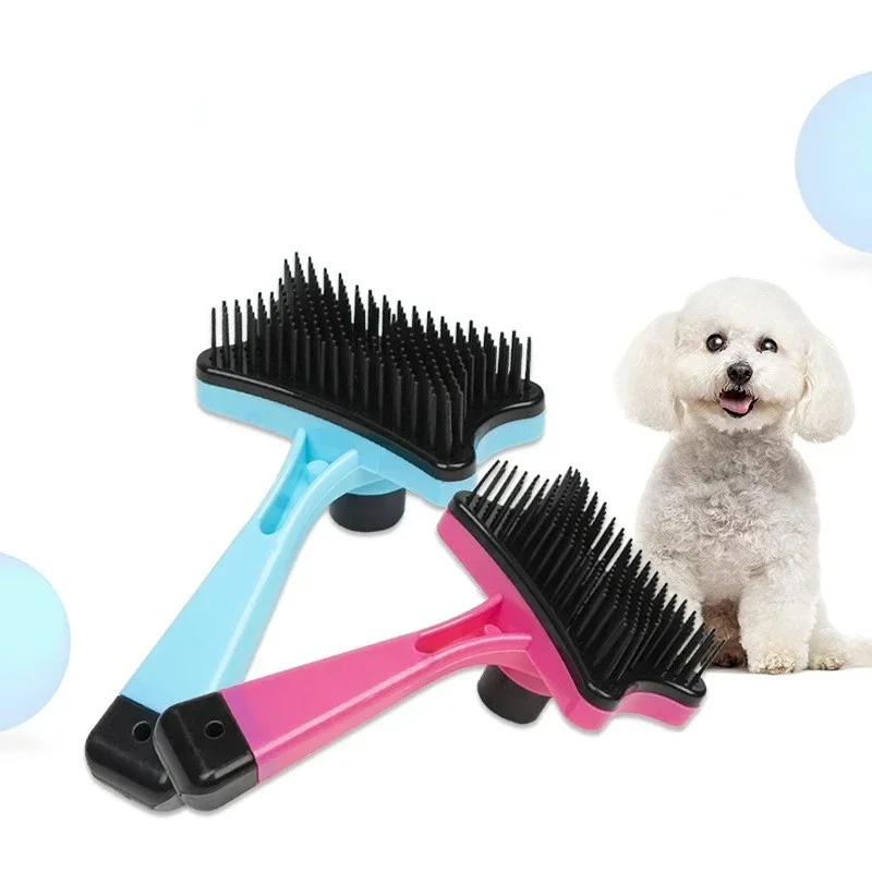 1pc Self Cleaning Pet Slicker  - Hair Care Is Self Care ulasan dan harga