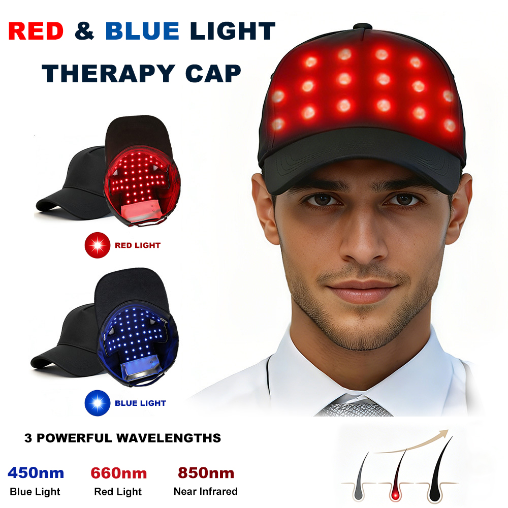 LED Hair Care Cap with Red 660 - Hair Care Routine ulasan dan harga